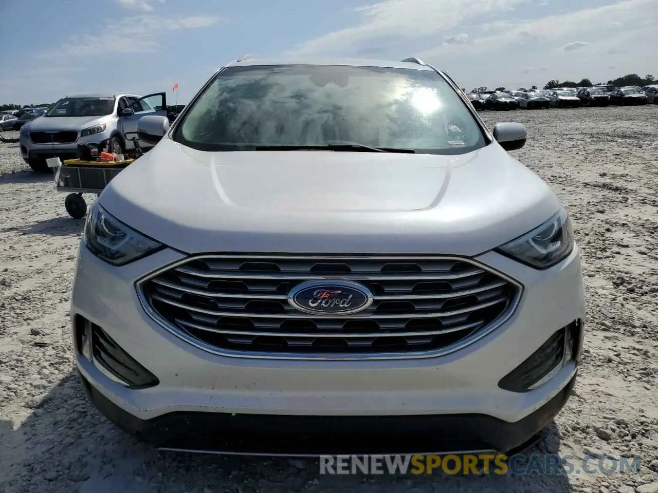 5 fotografías del automóvil dañado 2FMPK4J99KBC60200 FORD EDGE 2019