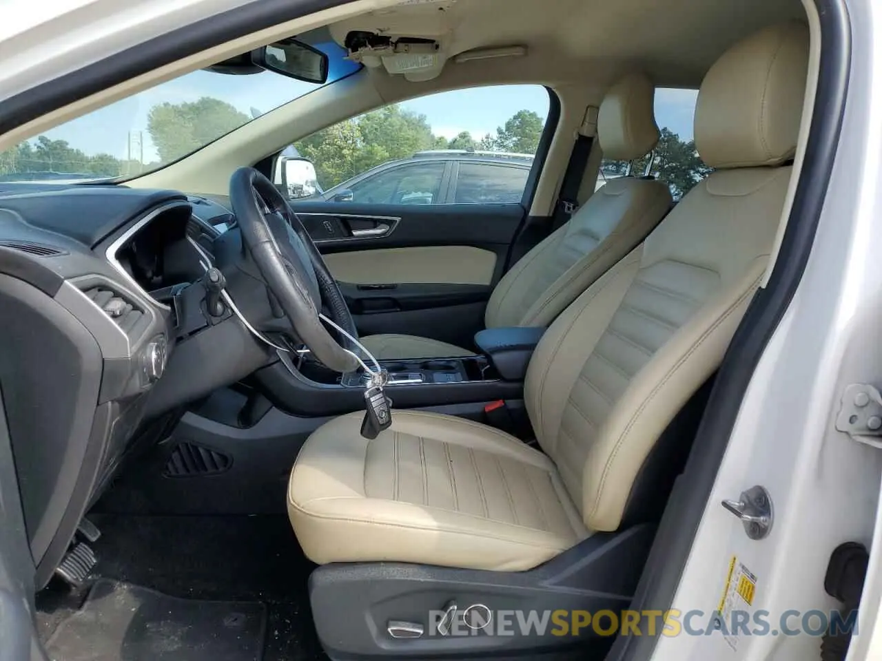 7 fotografías del automóvil dañado 2FMPK4J99KBC60200 FORD EDGE 2019