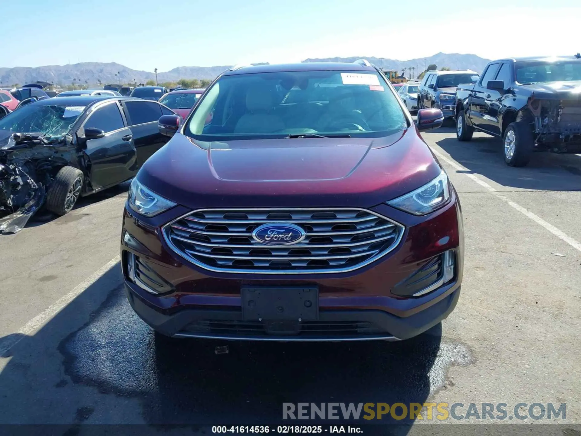 12 fotografías del automóvil dañado 2FMPK4J9XKBB10449 FORD EDGE 2019