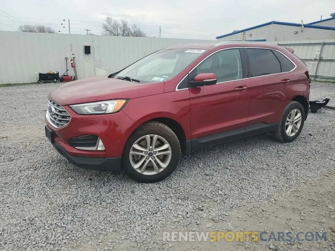 1 fotografías del automóvil dañado 2FMPK4J9XKBB18955 FORD EDGE 2019