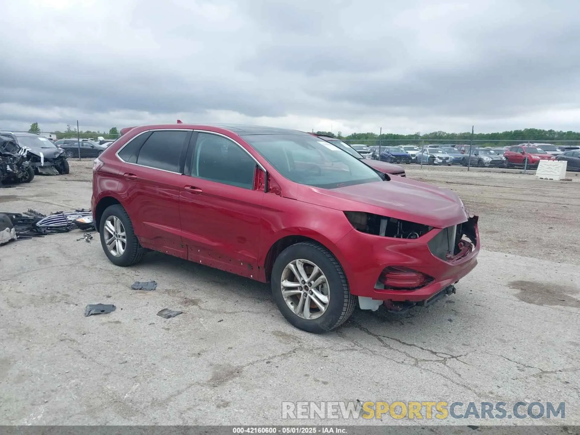 1 fotografías del automóvil dañado 2FMPK4J9XKBC05674 FORD EDGE 2019