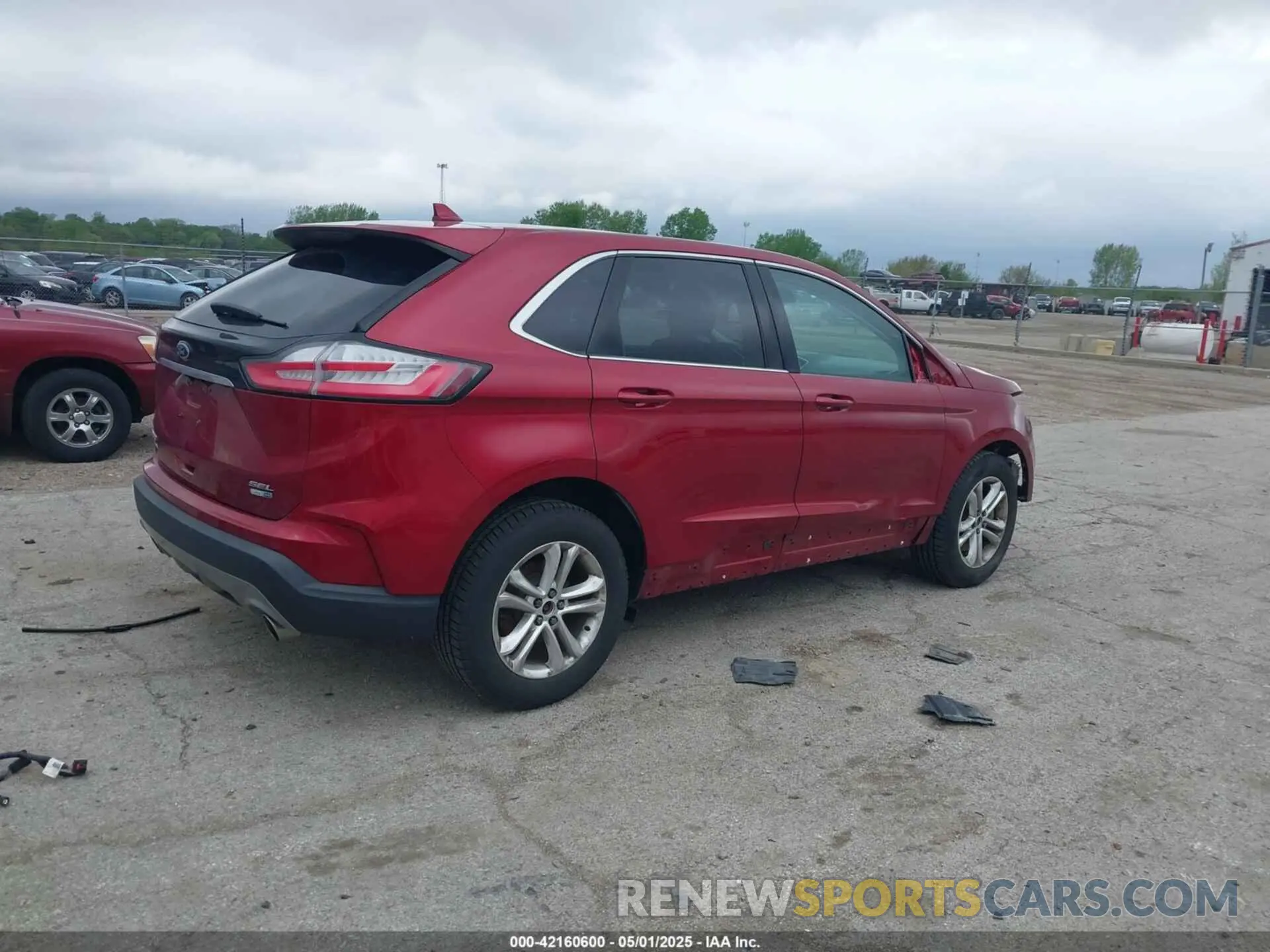 4 fotografías del automóvil dañado 2FMPK4J9XKBC05674 FORD EDGE 2019