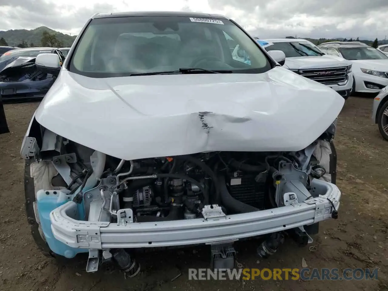 5 fotografías del automóvil dañado 2FMPK4J9XKBC49206 FORD EDGE 2019