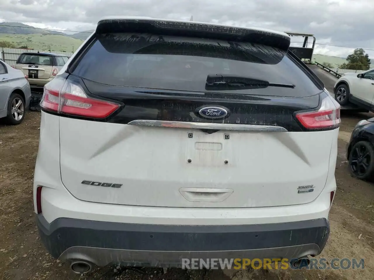 6 fotografías del automóvil dañado 2FMPK4J9XKBC49206 FORD EDGE 2019