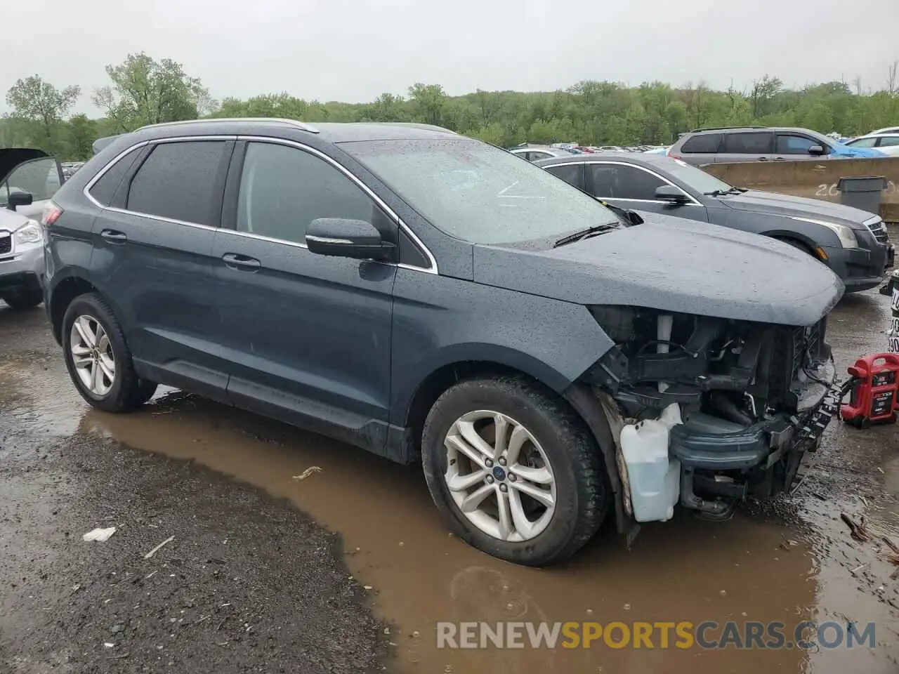 4 fotografías del automóvil dañado 2FMPK4J9XKBC67527 FORD EDGE 2019