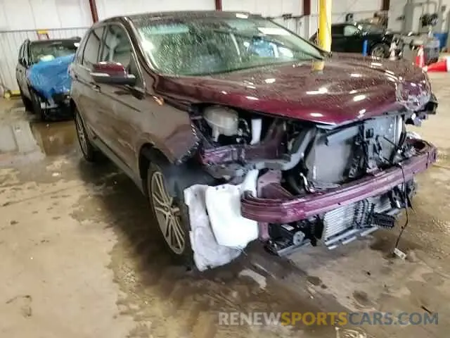 15 fotografías del automóvil dañado 2FMPK4K90KBC10848 FORD EDGE 2019