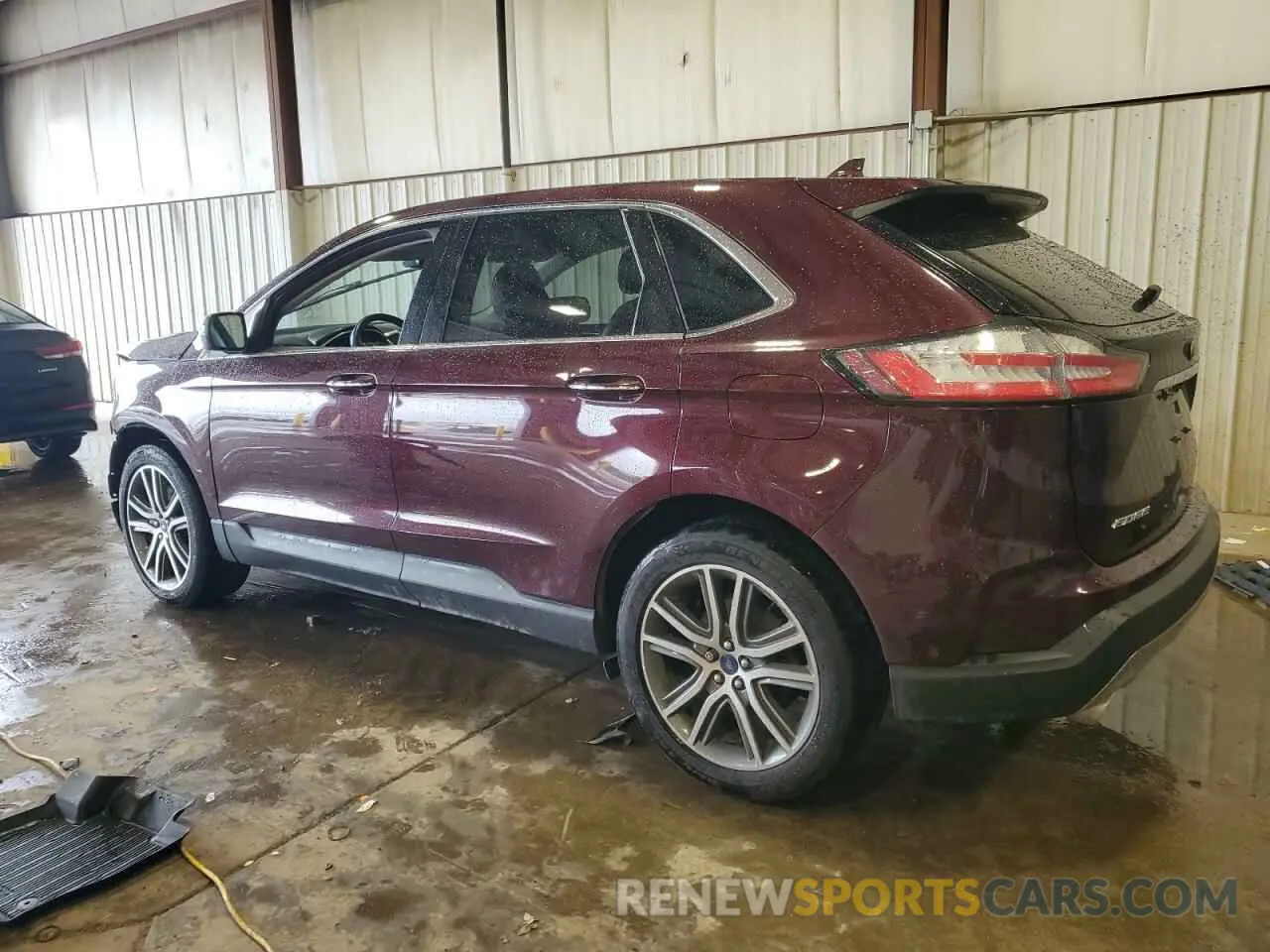 2 fotografías del automóvil dañado 2FMPK4K90KBC10848 FORD EDGE 2019