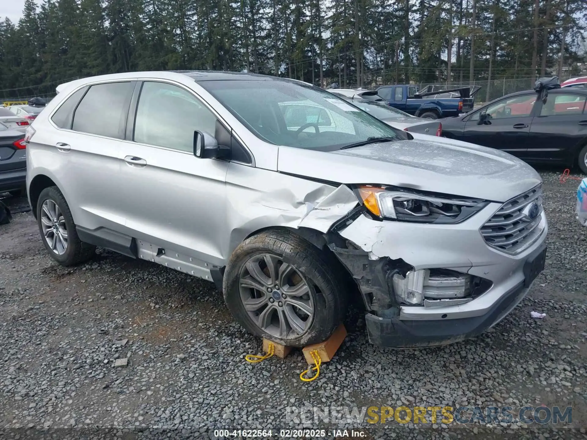 1 fotografías del automóvil dañado 2FMPK4K90KBC22398 FORD EDGE 2019