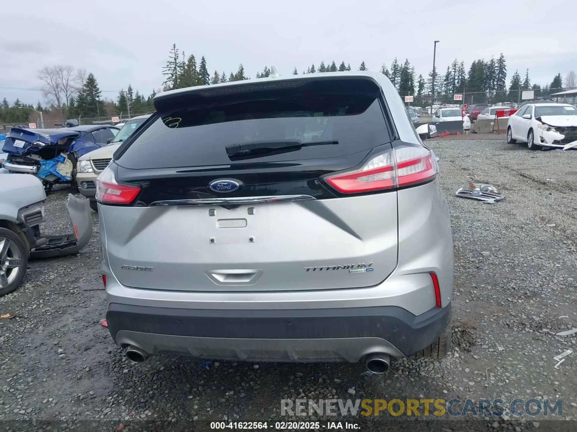 17 fotografías del automóvil dañado 2FMPK4K90KBC22398 FORD EDGE 2019
