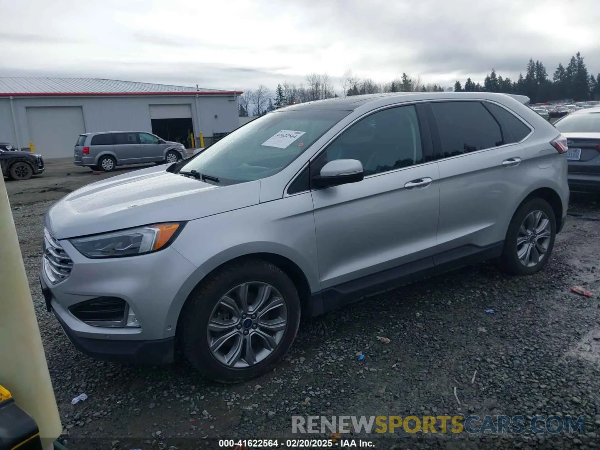 2 fotografías del automóvil dañado 2FMPK4K90KBC22398 FORD EDGE 2019