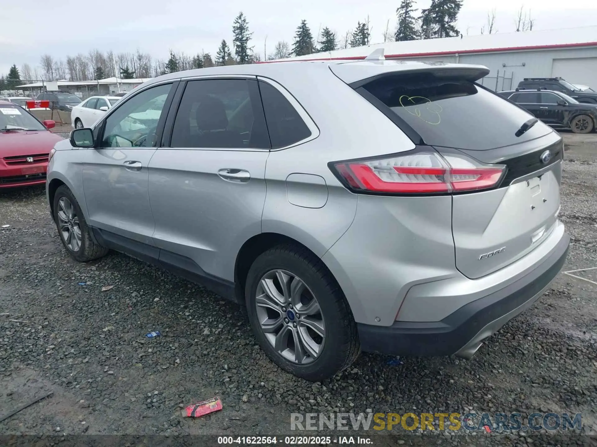 3 fotografías del automóvil dañado 2FMPK4K90KBC22398 FORD EDGE 2019