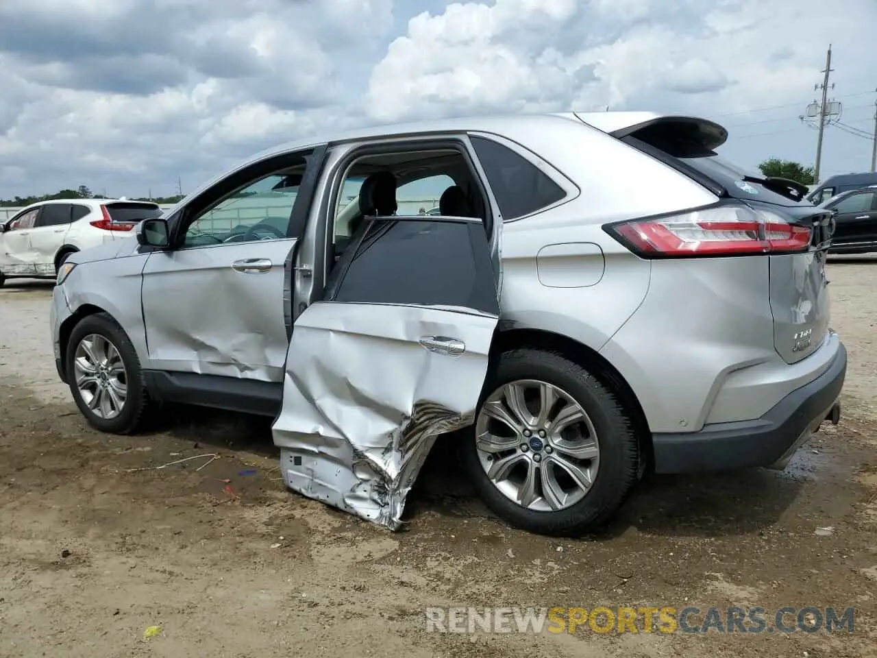 2 fotografías del automóvil dañado 2FMPK4K91KBB32449 FORD EDGE 2019