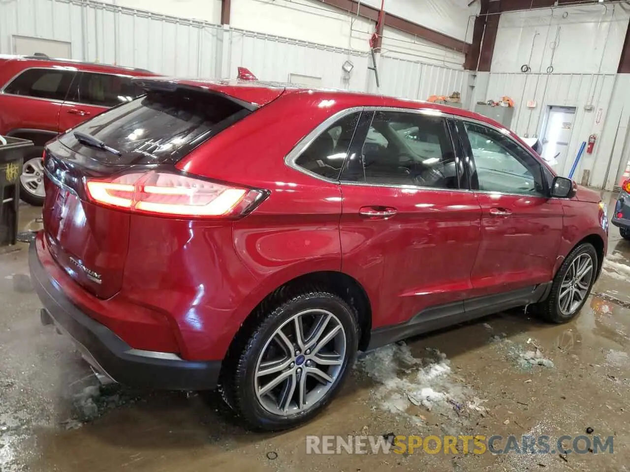 3 fotografías del automóvil dañado 2FMPK4K91KBB67587 FORD EDGE 2019