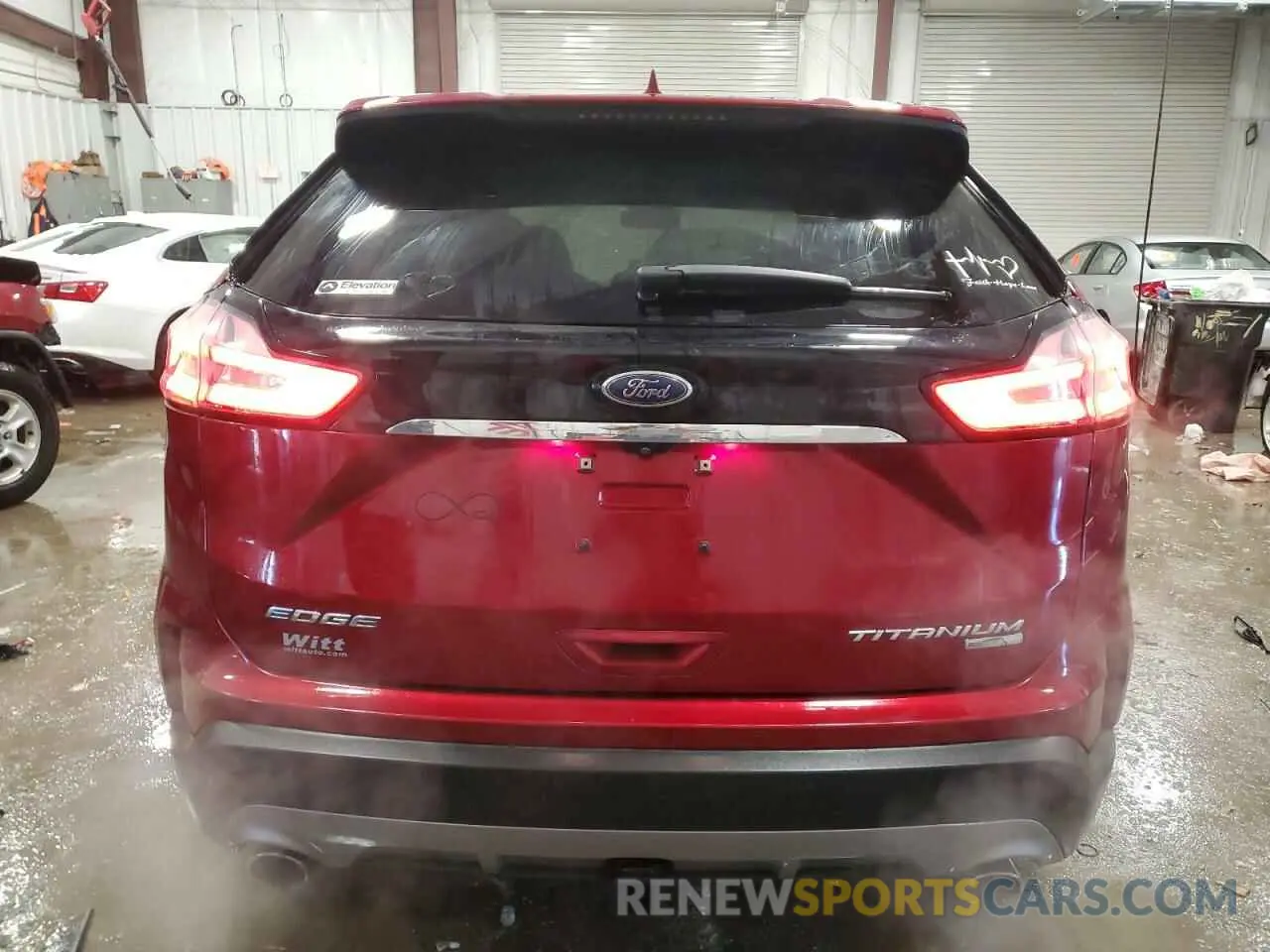 6 fotografías del automóvil dañado 2FMPK4K91KBB67587 FORD EDGE 2019