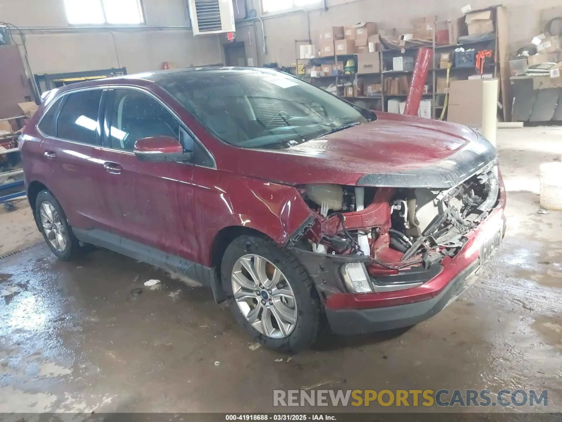 1 fotografías del automóvil dañado 2FMPK4K91KBB77830 FORD EDGE 2019