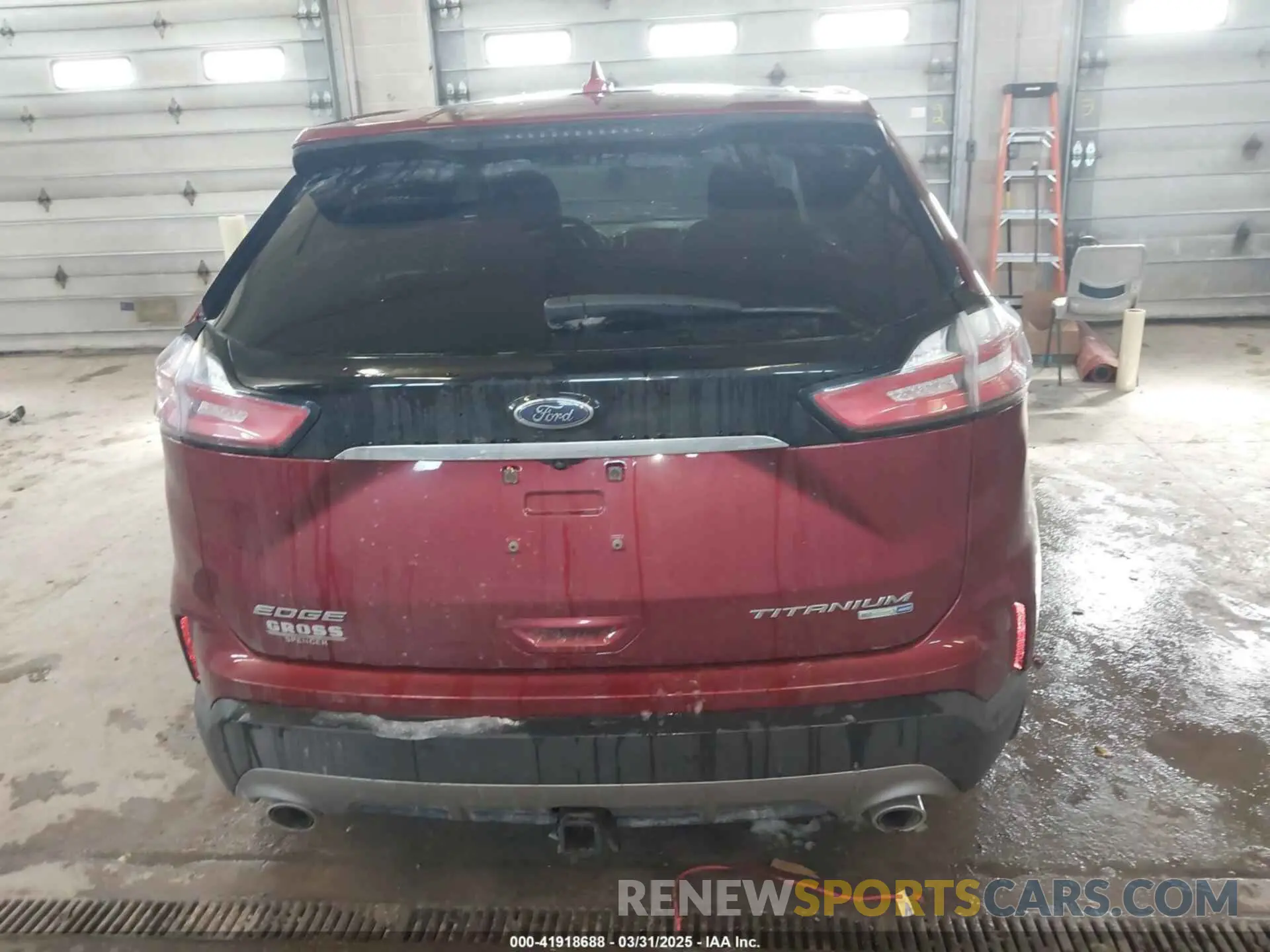 16 fotografías del automóvil dañado 2FMPK4K91KBB77830 FORD EDGE 2019