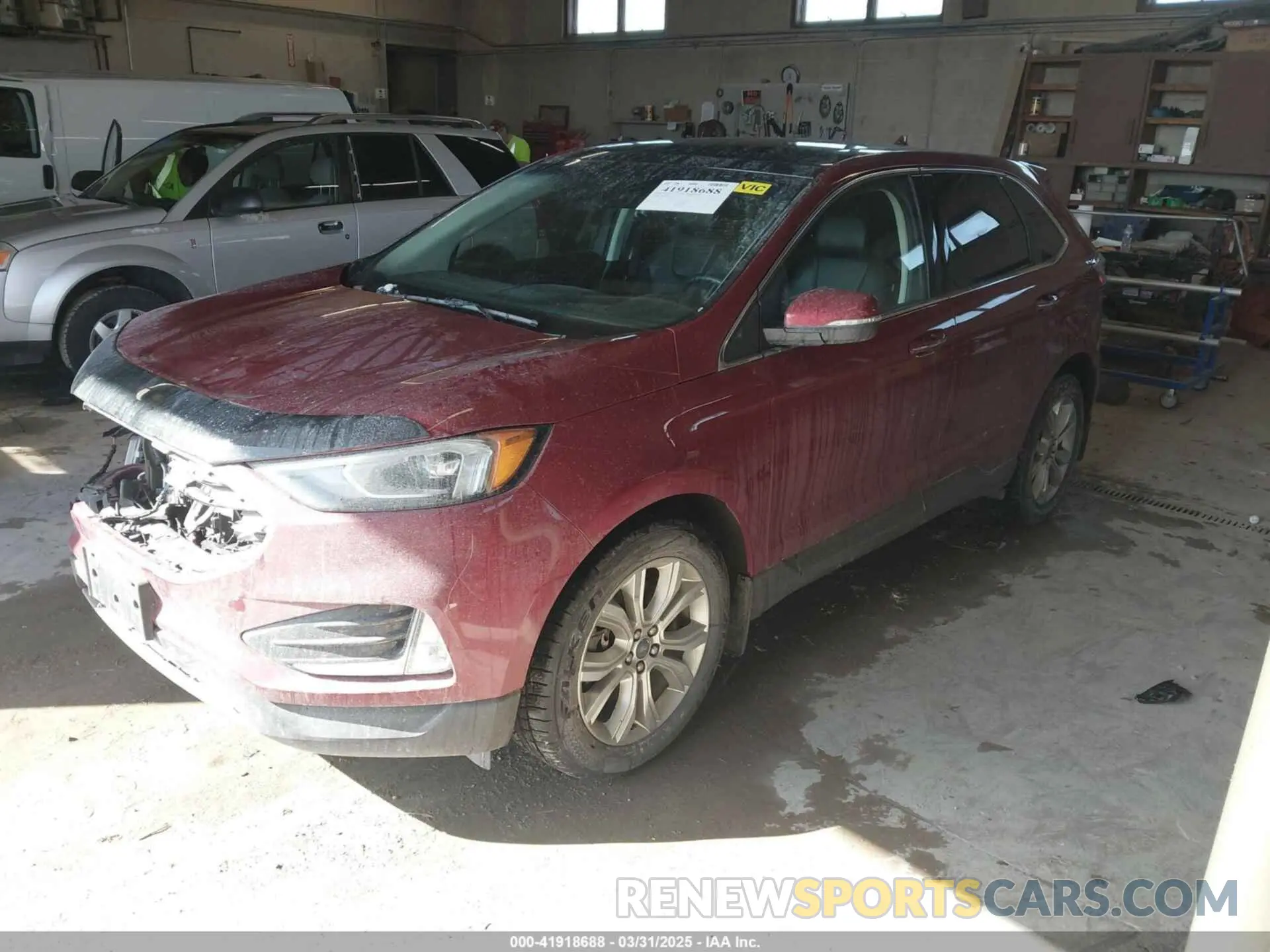 2 fotografías del automóvil dañado 2FMPK4K91KBB77830 FORD EDGE 2019
