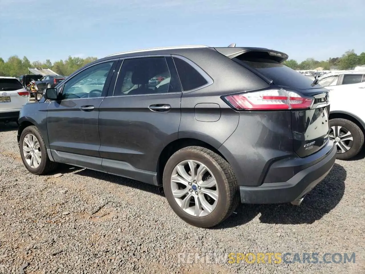 2 fotografías del automóvil dañado 2FMPK4K91KBC02113 FORD EDGE 2019