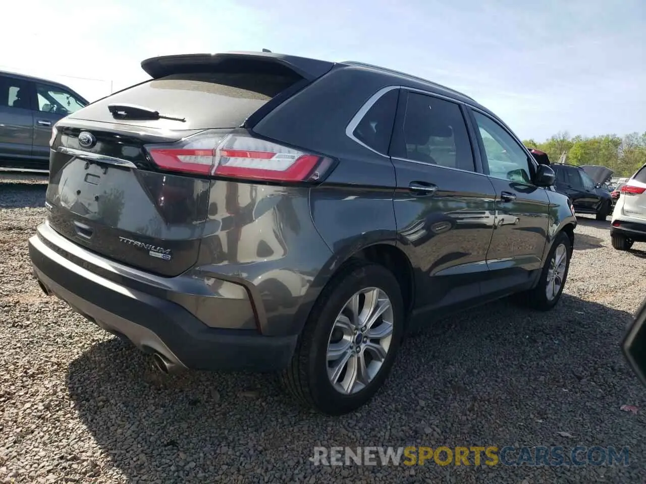 3 fotografías del automóvil dañado 2FMPK4K91KBC02113 FORD EDGE 2019