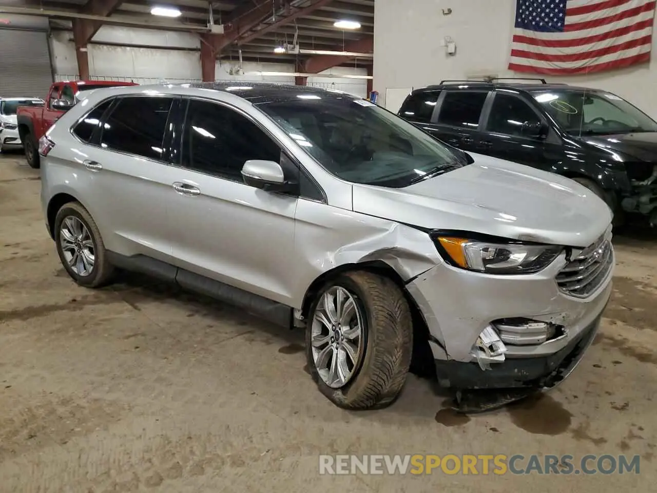 4 fotografías del automóvil dañado 2FMPK4K92KBB68733 FORD EDGE 2019