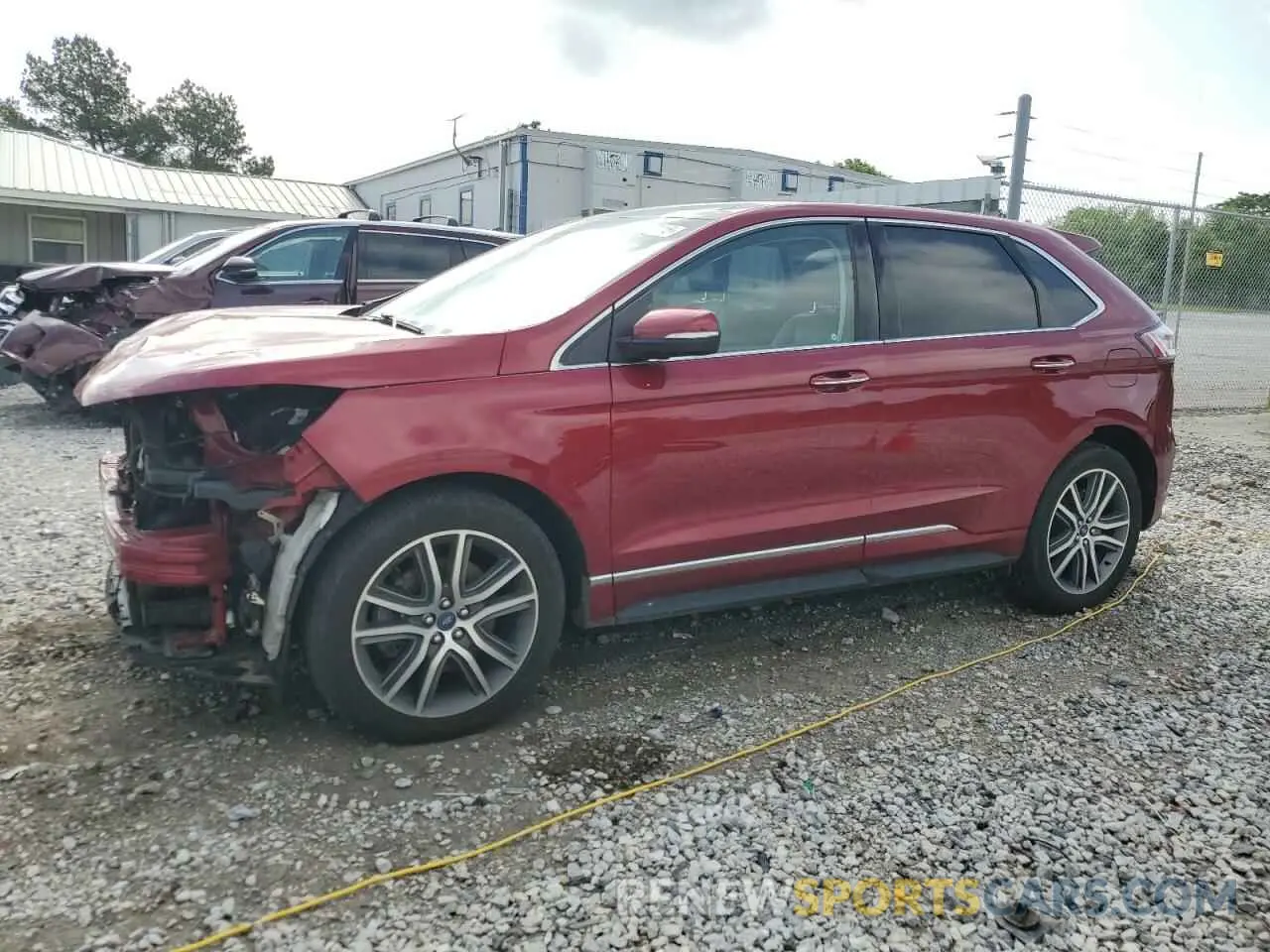 1 fotografías del automóvil dañado 2FMPK4K93KBB03096 FORD EDGE 2019