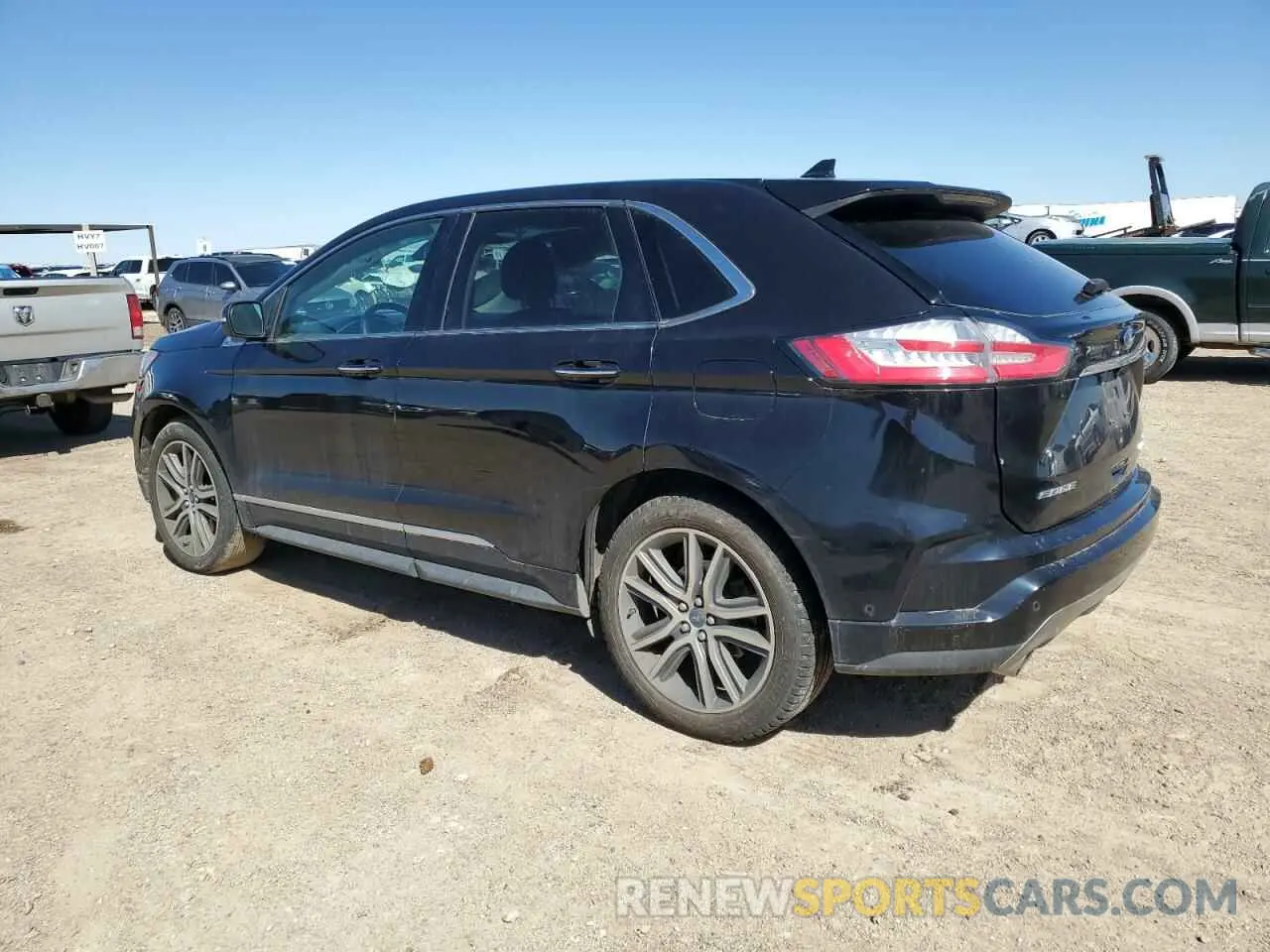 2 fotografías del automóvil dañado 2FMPK4K93KBB75822 FORD EDGE 2019