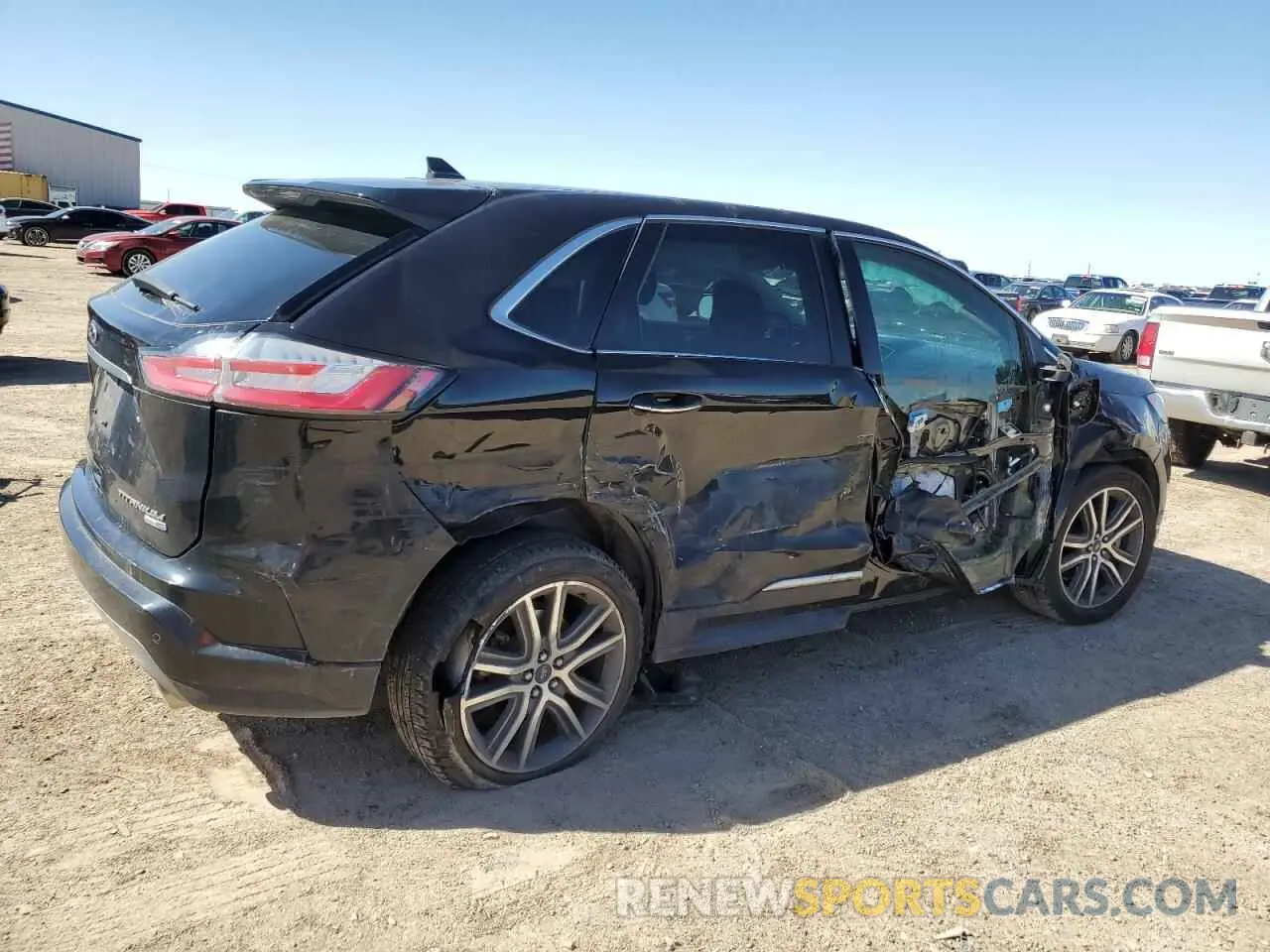 3 fotografías del automóvil dañado 2FMPK4K93KBB75822 FORD EDGE 2019