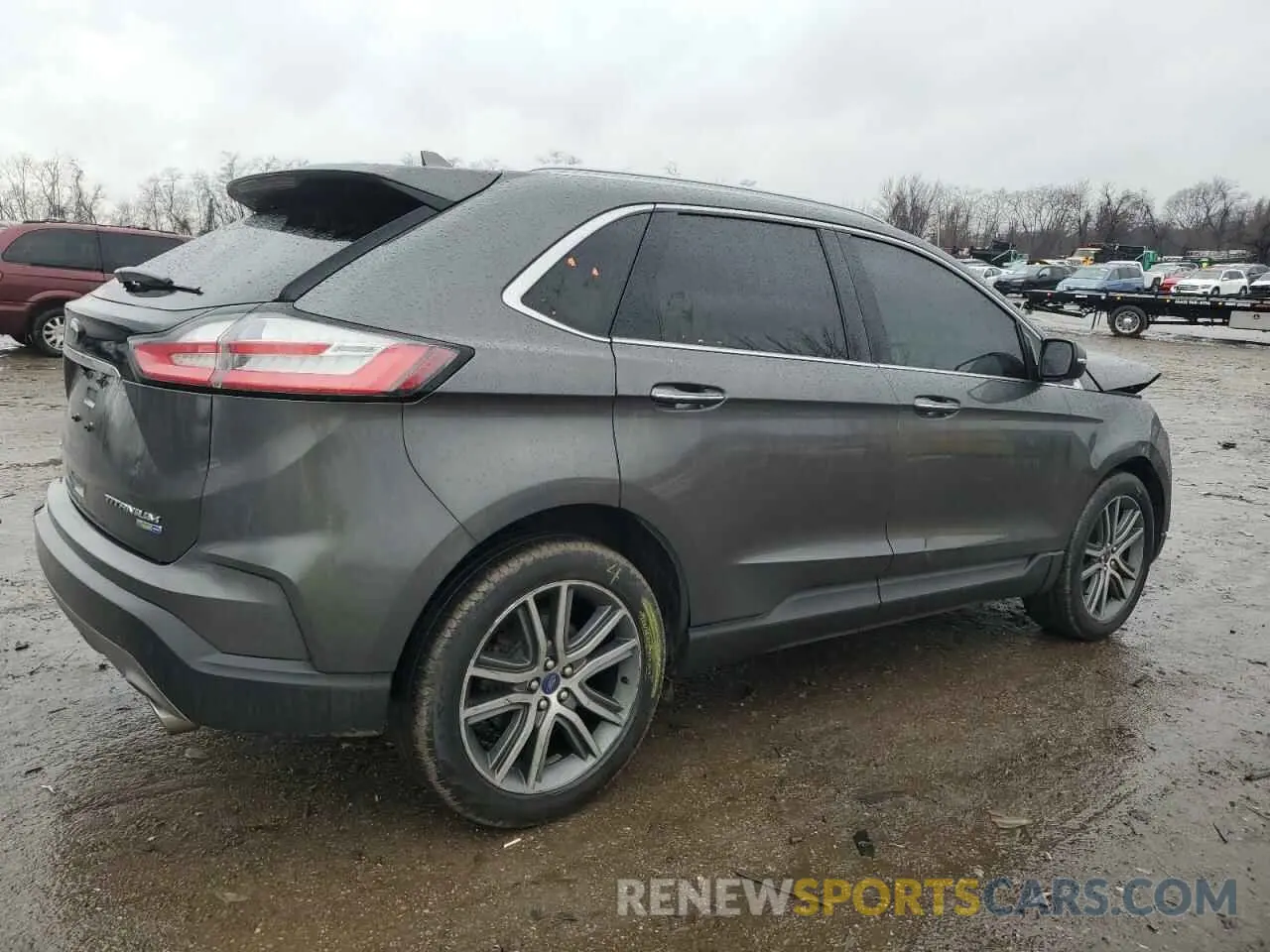 3 fotografías del automóvil dañado 2FMPK4K93KBB85735 FORD EDGE 2019