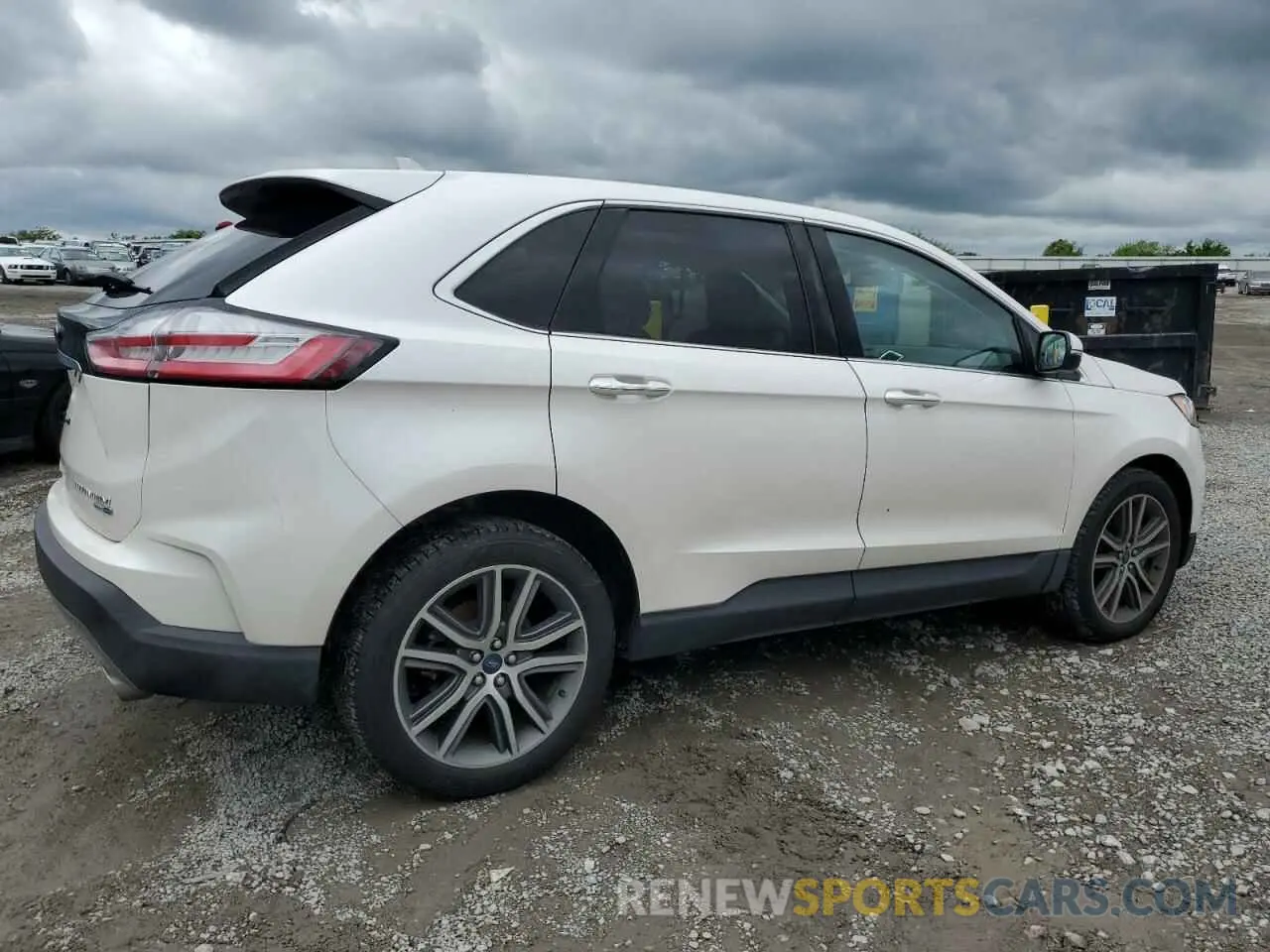 3 fotografías del automóvil dañado 2FMPK4K93KBB94810 FORD EDGE 2019