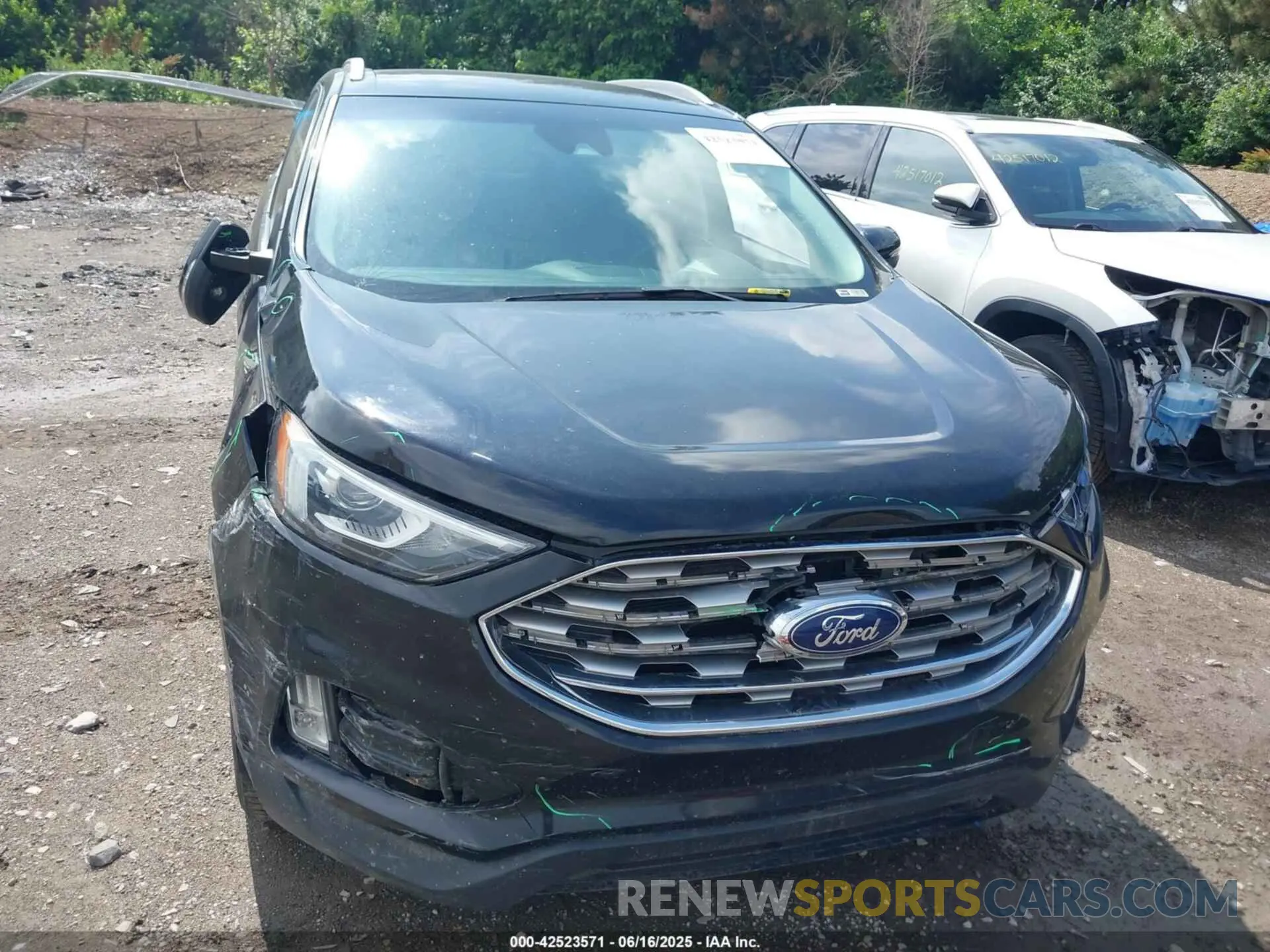 12 fotografías del automóvil dañado 2FMPK4K93KBC22525 FORD EDGE 2019