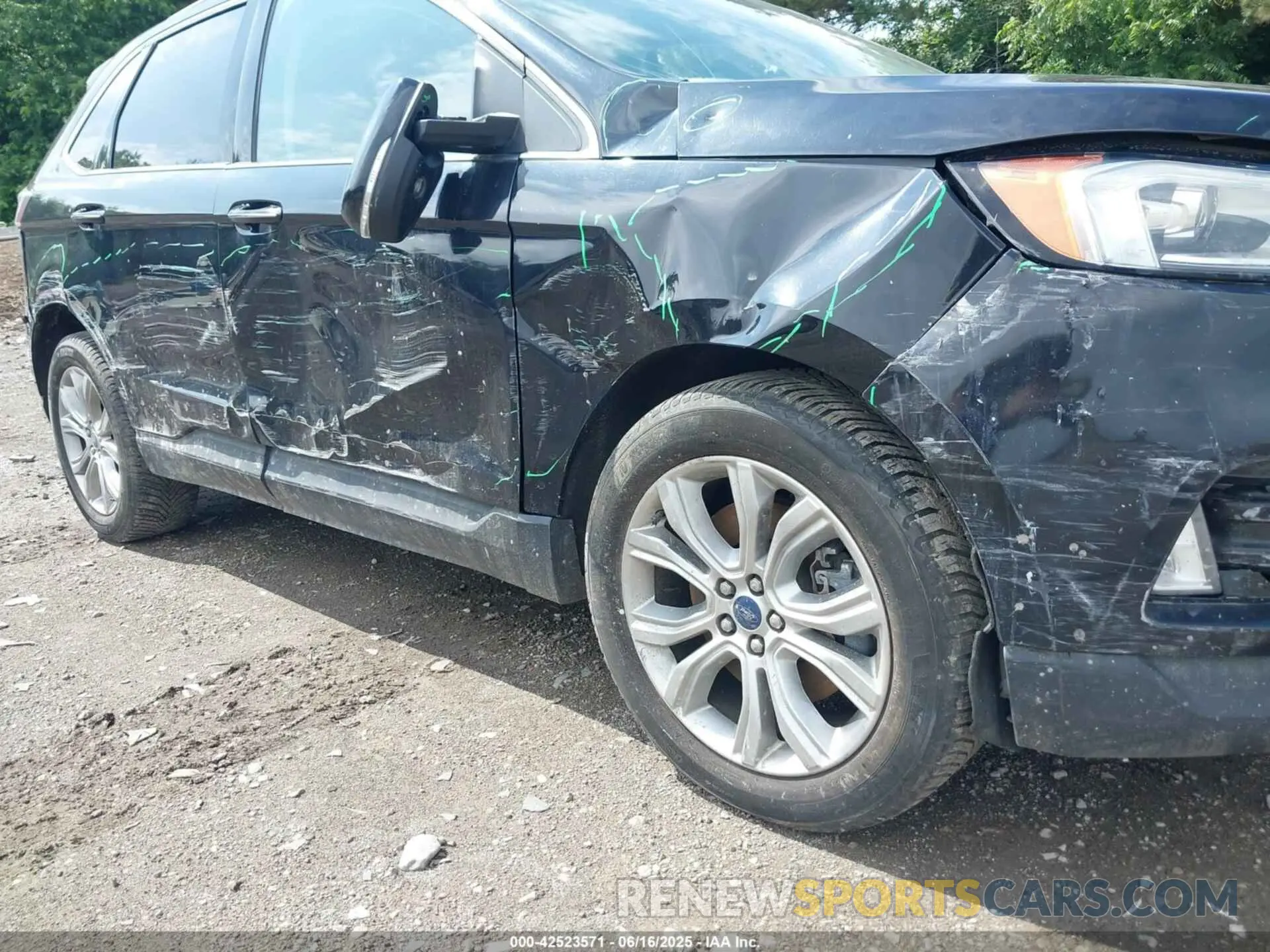 6 fotografías del automóvil dañado 2FMPK4K93KBC22525 FORD EDGE 2019