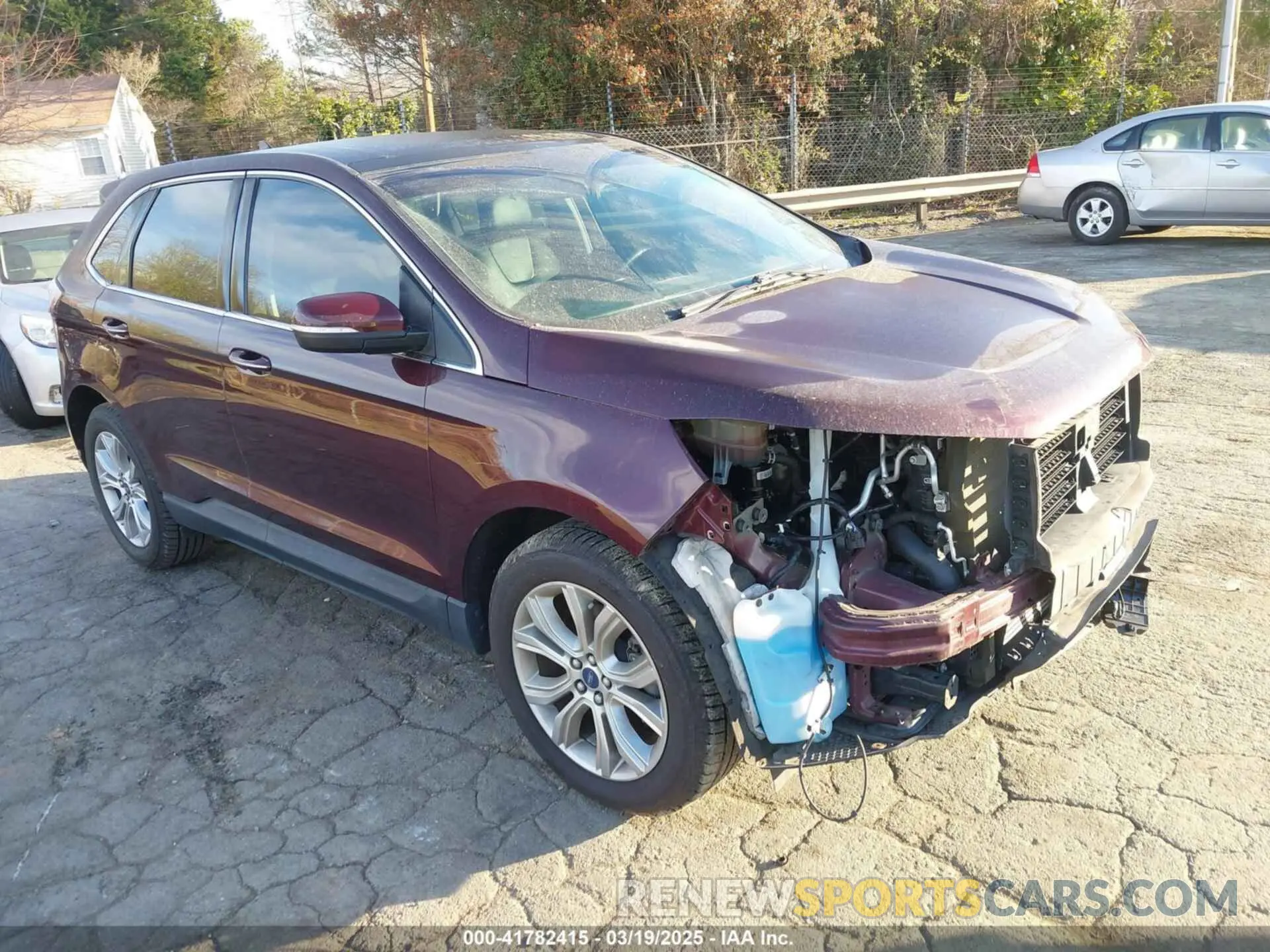 1 fotografías del automóvil dañado 2FMPK4K94KBB35619 FORD EDGE 2019