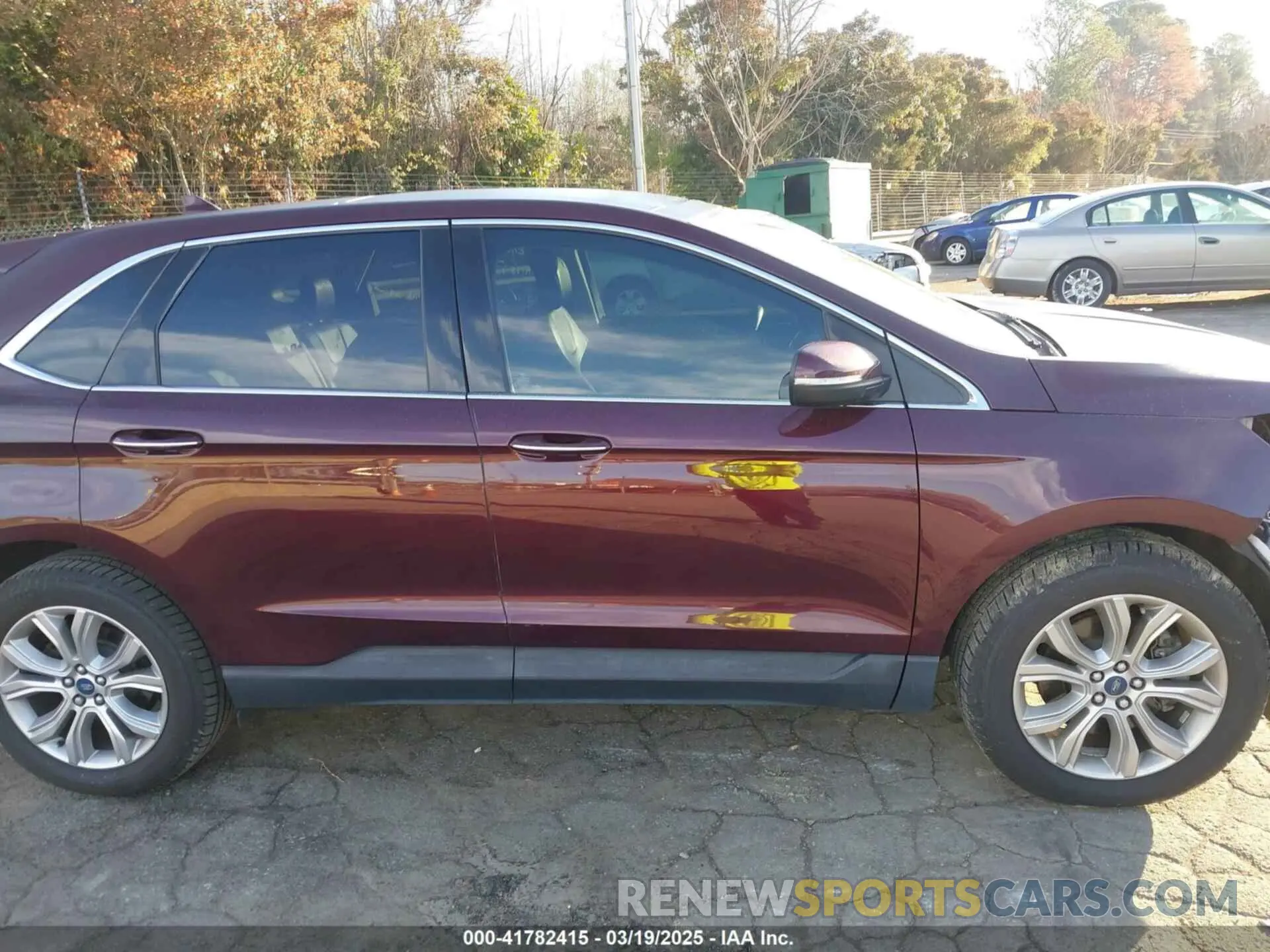 14 fotografías del automóvil dañado 2FMPK4K94KBB35619 FORD EDGE 2019
