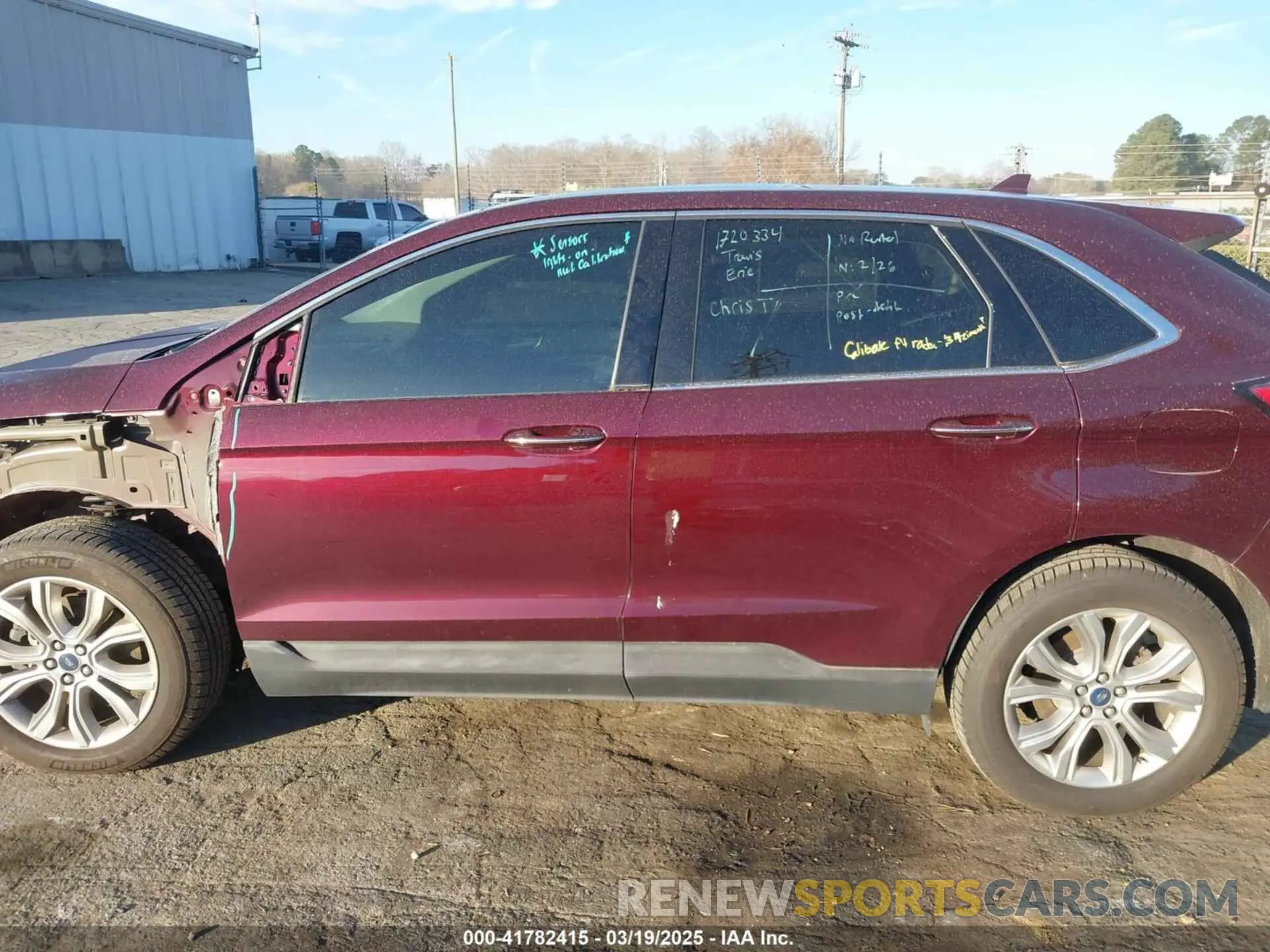 15 fotografías del automóvil dañado 2FMPK4K94KBB35619 FORD EDGE 2019