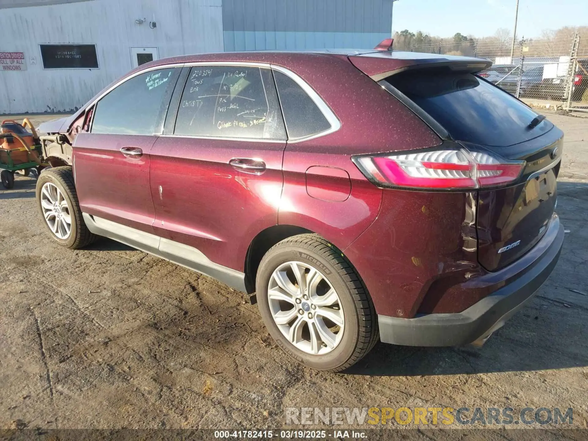 3 fotografías del automóvil dañado 2FMPK4K94KBB35619 FORD EDGE 2019