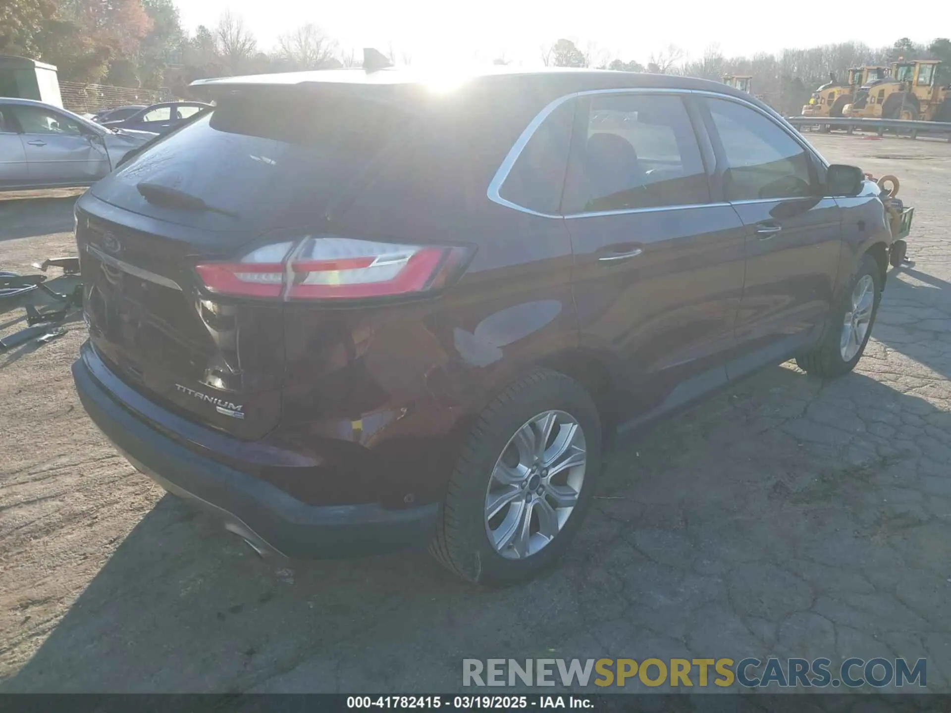 4 fotografías del automóvil dañado 2FMPK4K94KBB35619 FORD EDGE 2019