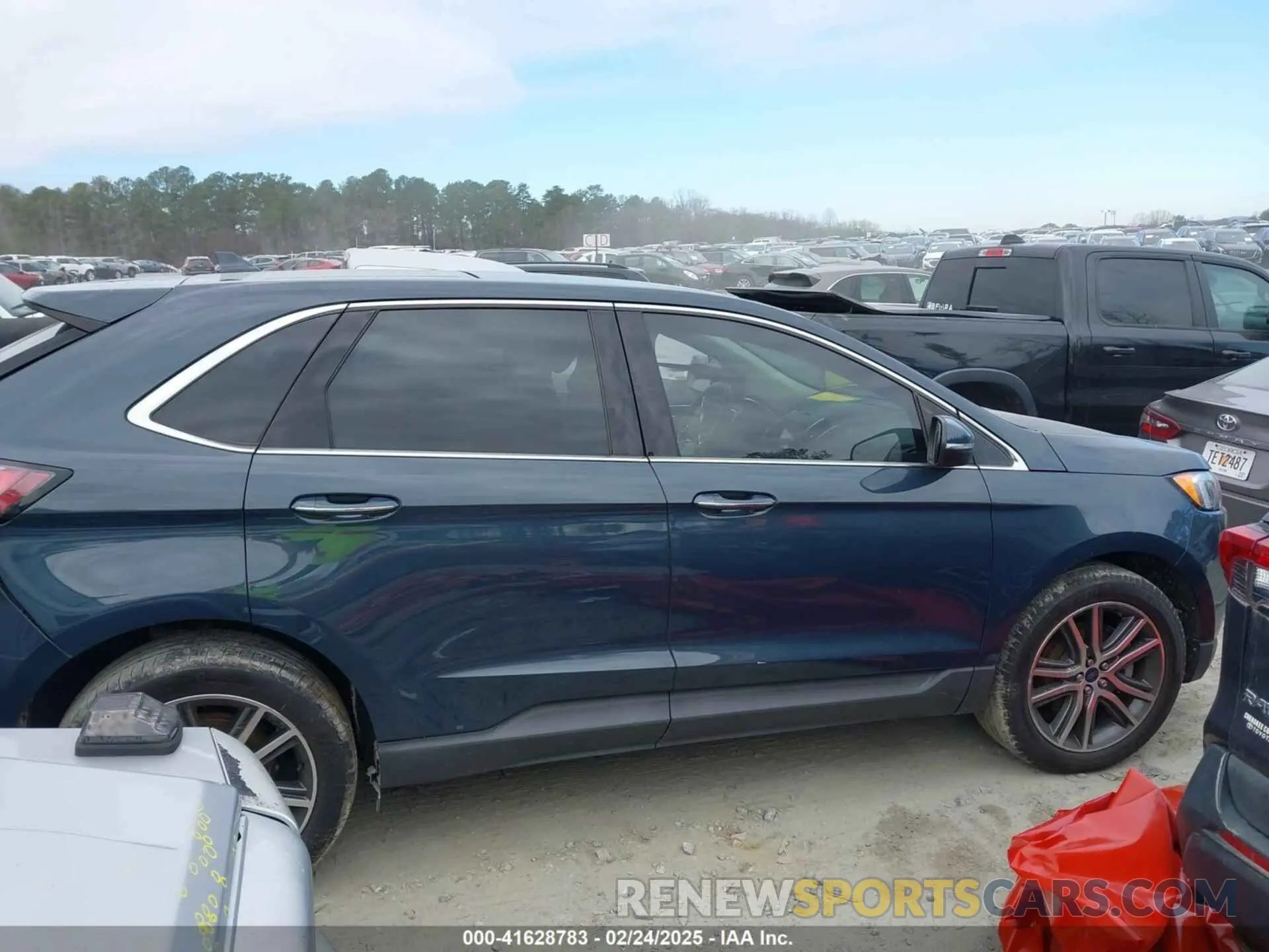 13 fotografías del automóvil dañado 2FMPK4K94KBB45244 FORD EDGE 2019