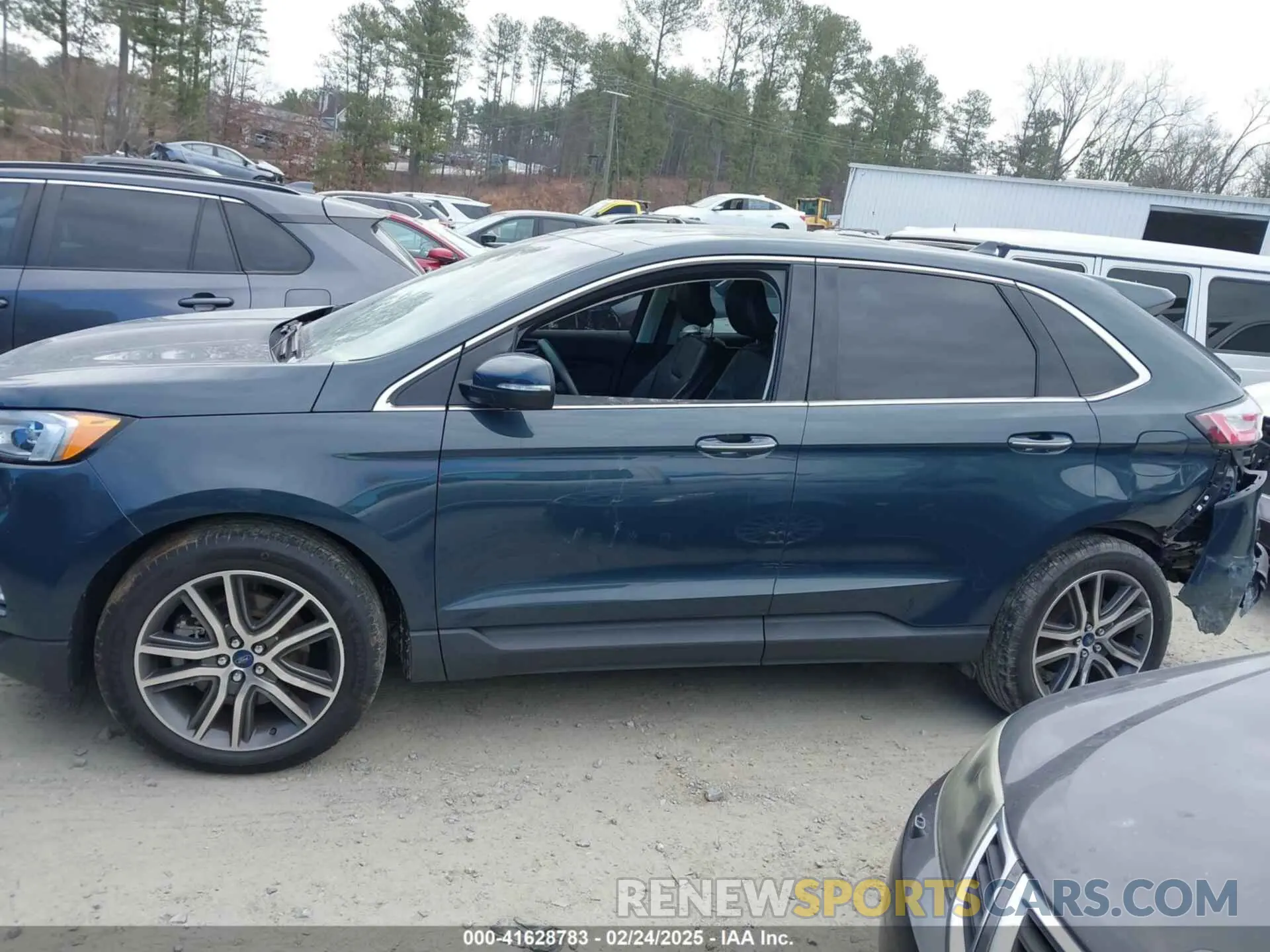 14 fotografías del automóvil dañado 2FMPK4K94KBB45244 FORD EDGE 2019
