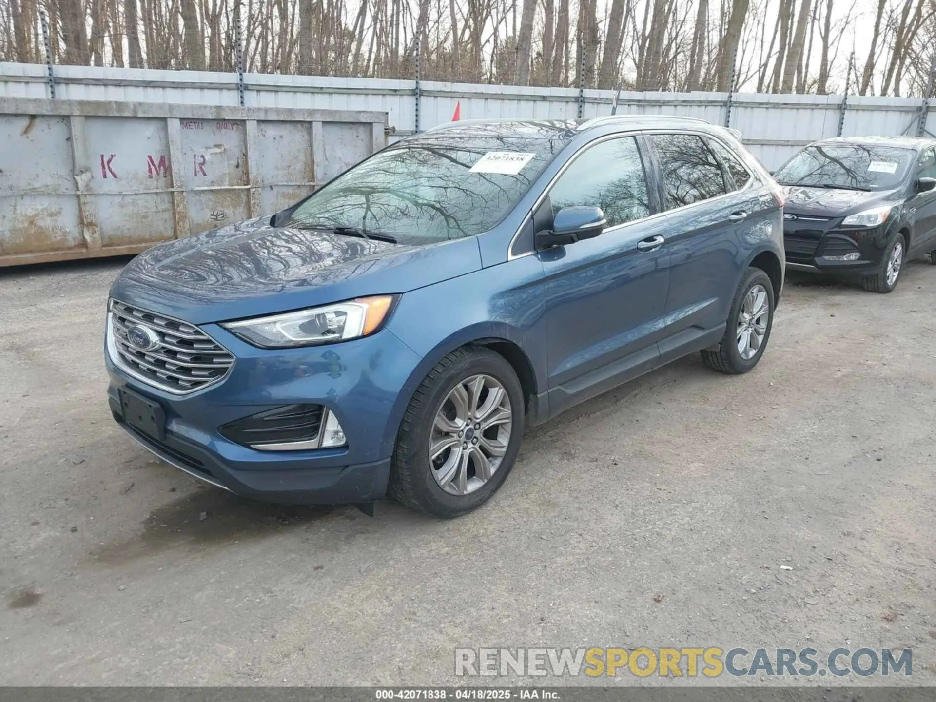 2 fotografías del automóvil dañado 2FMPK4K94KBB63095 FORD EDGE 2019