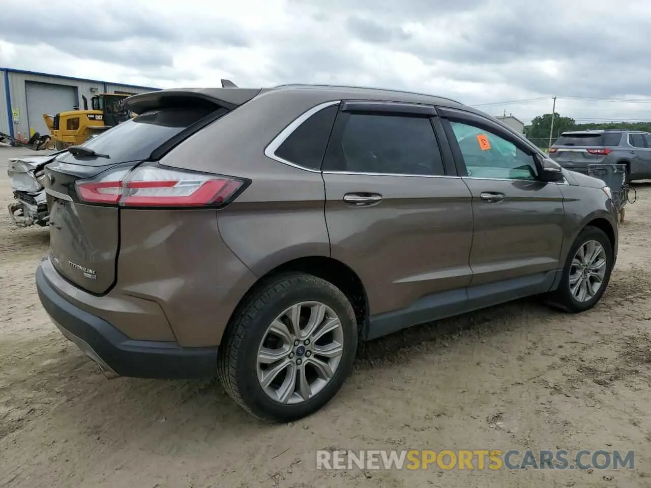 3 fotografías del automóvil dañado 2FMPK4K94KBC01943 FORD EDGE 2019
