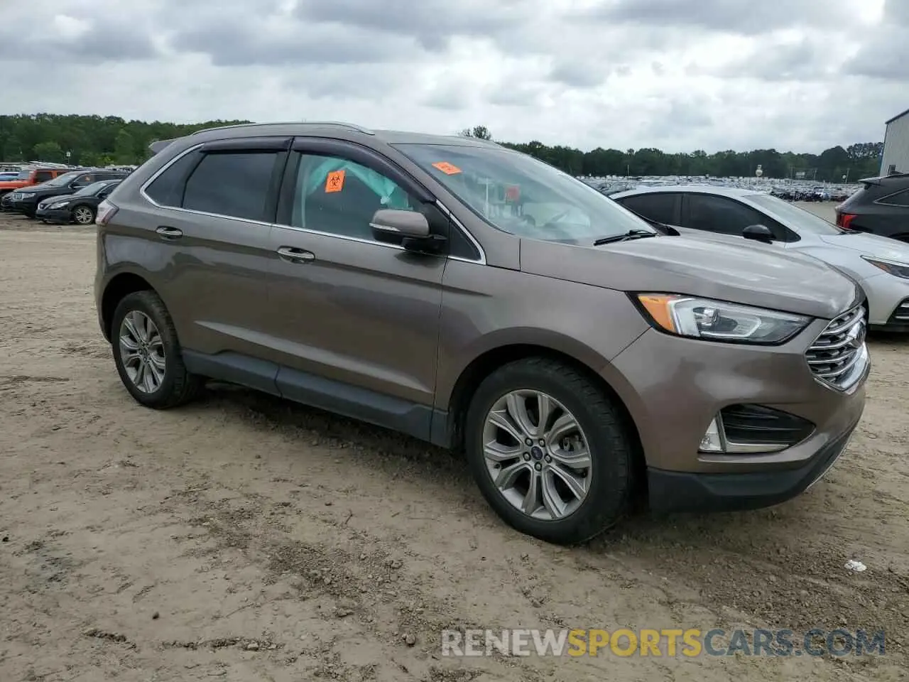 4 fotografías del automóvil dañado 2FMPK4K94KBC01943 FORD EDGE 2019