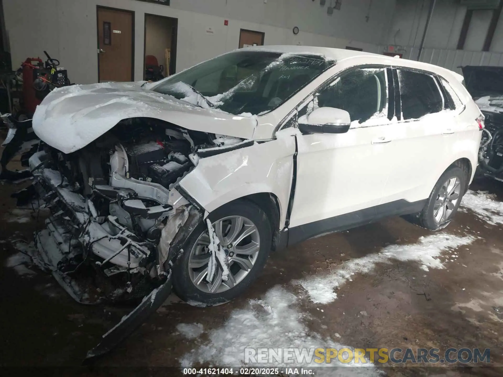2 fotografías del automóvil dañado 2FMPK4K94KBC11744 FORD EDGE 2019