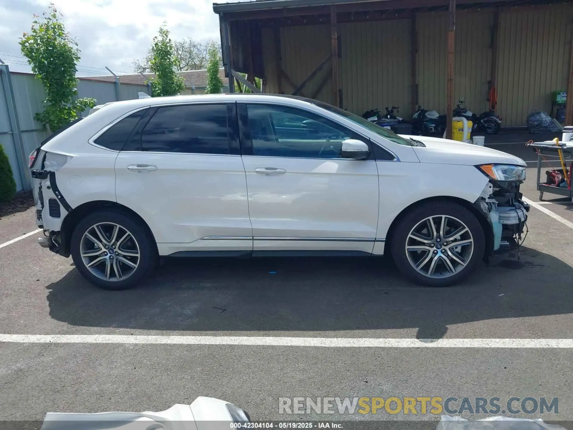 14 fotografías del automóvil dañado 2FMPK4K94KBC37017 FORD EDGE 2019