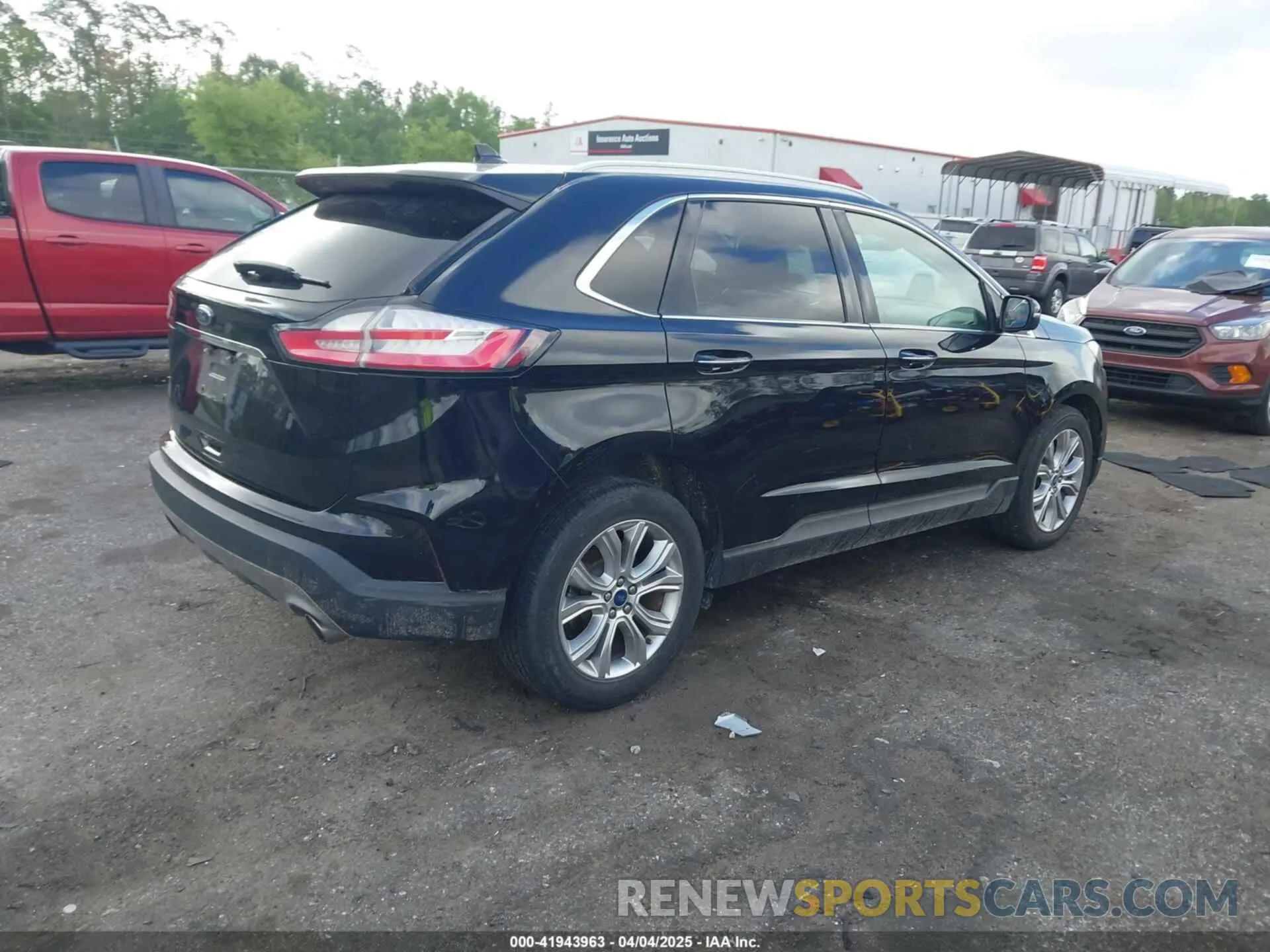 4 fotografías del automóvil dañado 2FMPK4K94KBC39933 FORD EDGE 2019