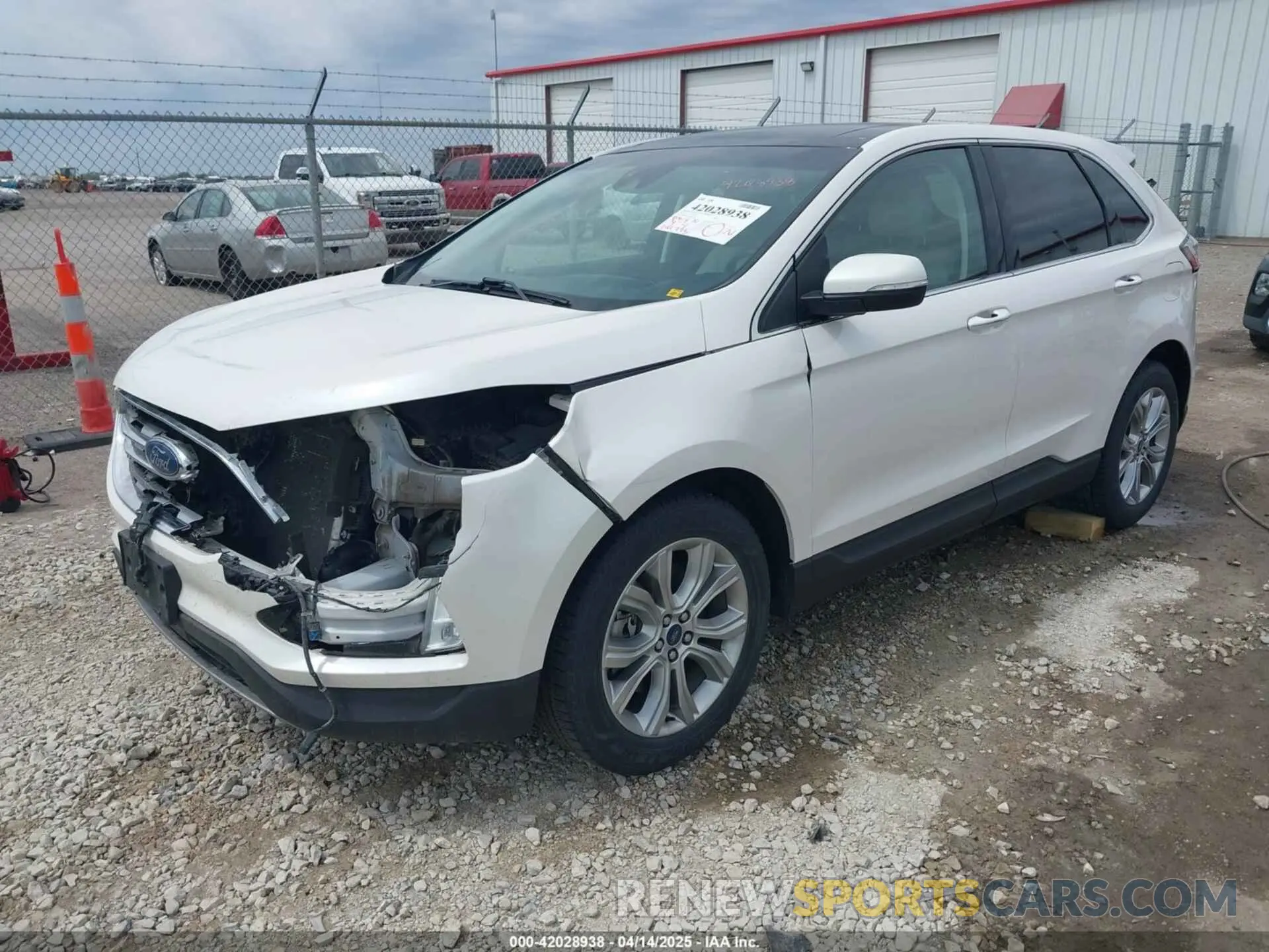 2 fotografías del automóvil dañado 2FMPK4K96KBC24463 FORD EDGE 2019