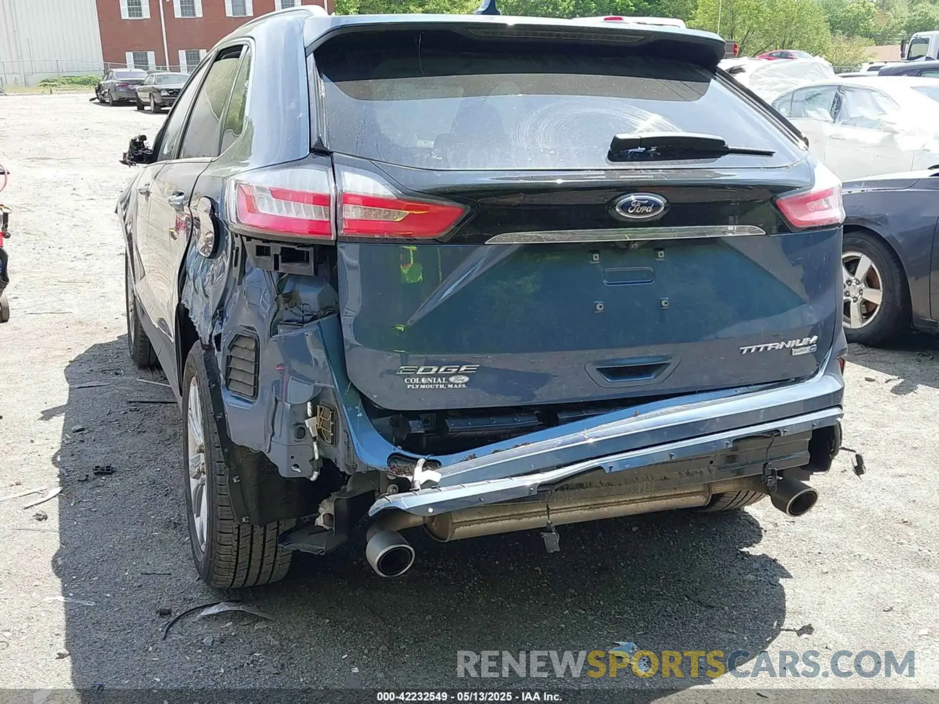 18 fotografías del automóvil dañado 2FMPK4K97KBC40378 FORD EDGE 2019