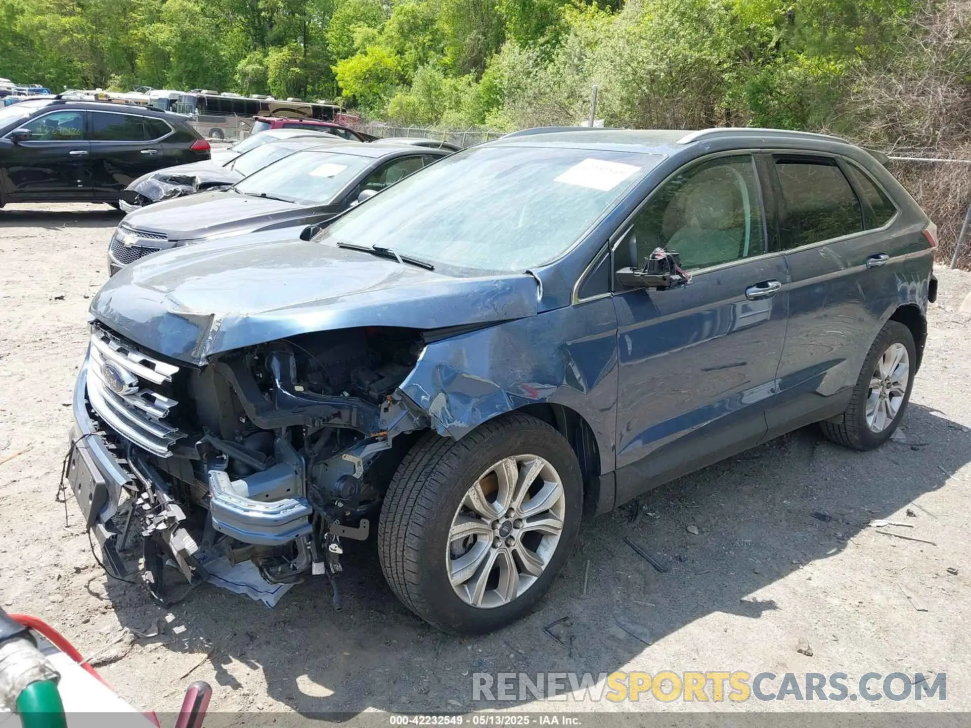 2 fotografías del automóvil dañado 2FMPK4K97KBC40378 FORD EDGE 2019