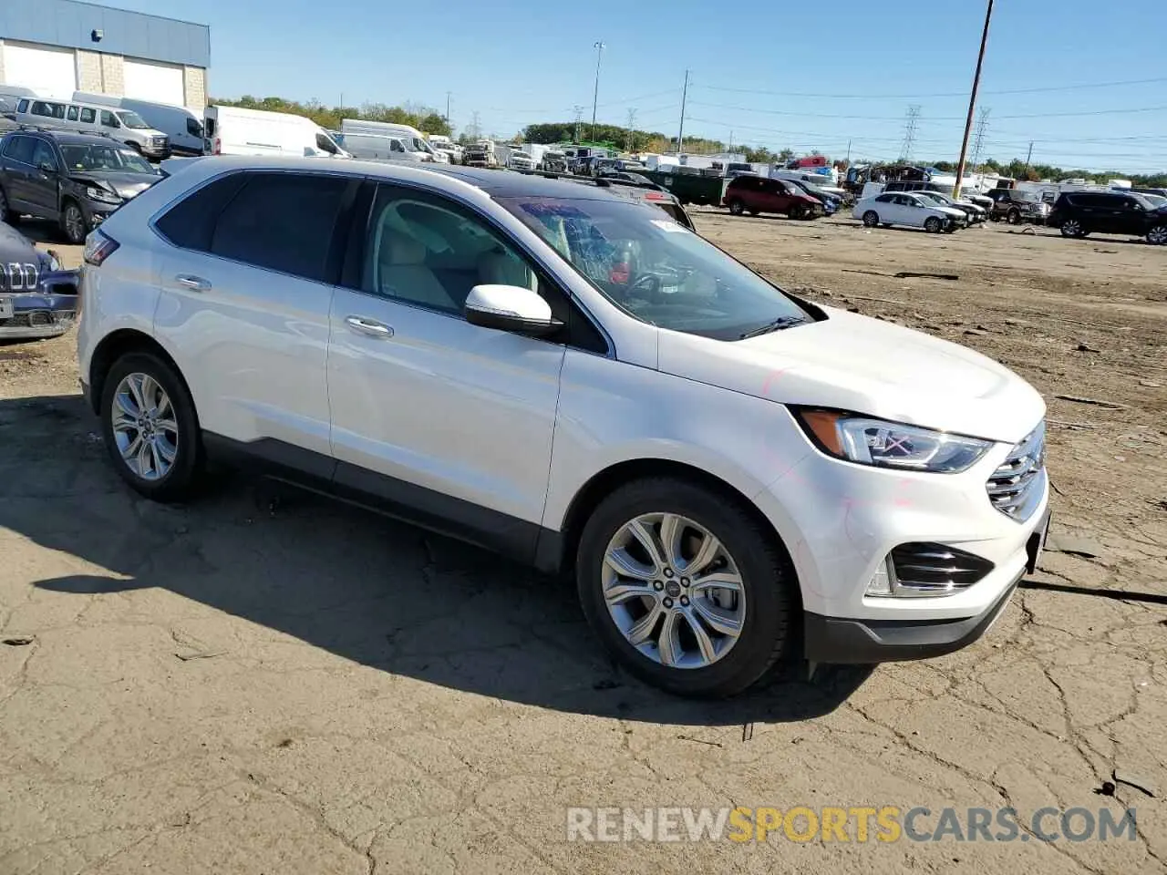 4 fotografías del automóvil dañado 2FMPK4K97KBC75986 FORD EDGE 2019