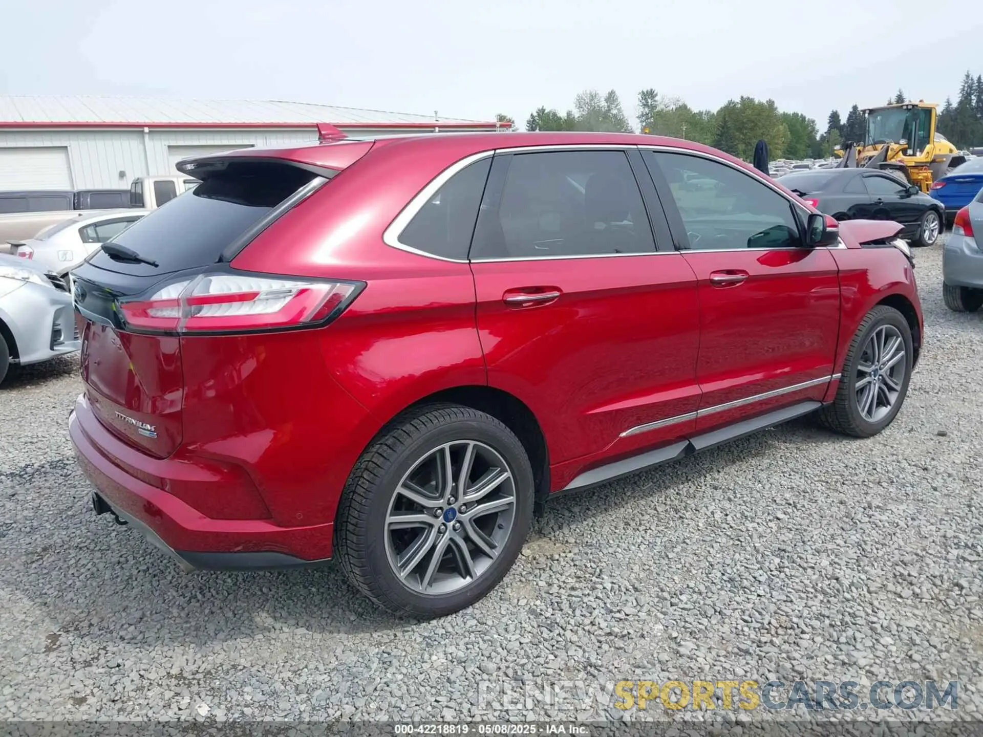 4 fotografías del automóvil dañado 2FMPK4K99KBB47037 FORD EDGE 2019