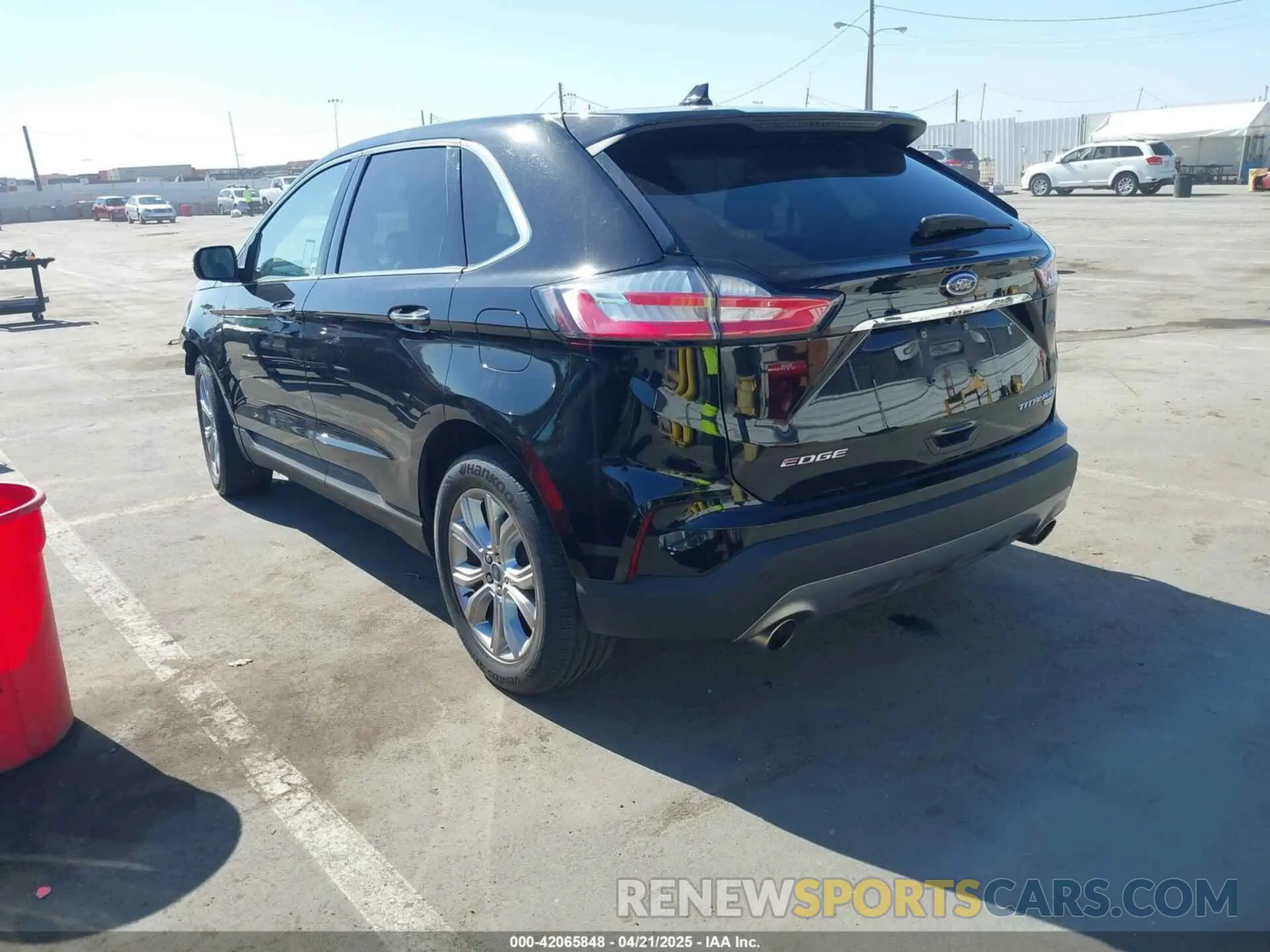 3 fotografías del automóvil dañado 2FMPK4K99KBB76439 FORD EDGE 2019